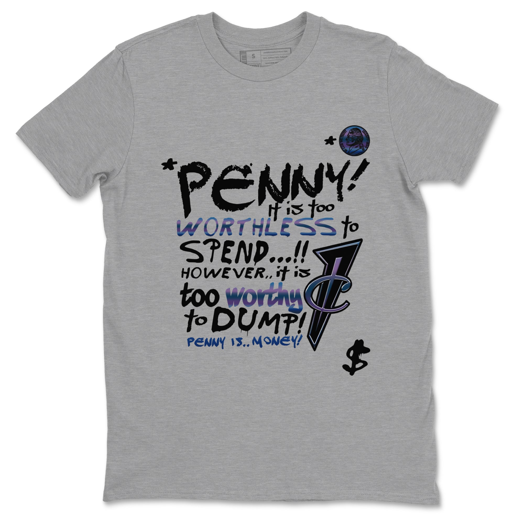 Penny Is snkmatch Tees - Air Foamposite One Galaxy