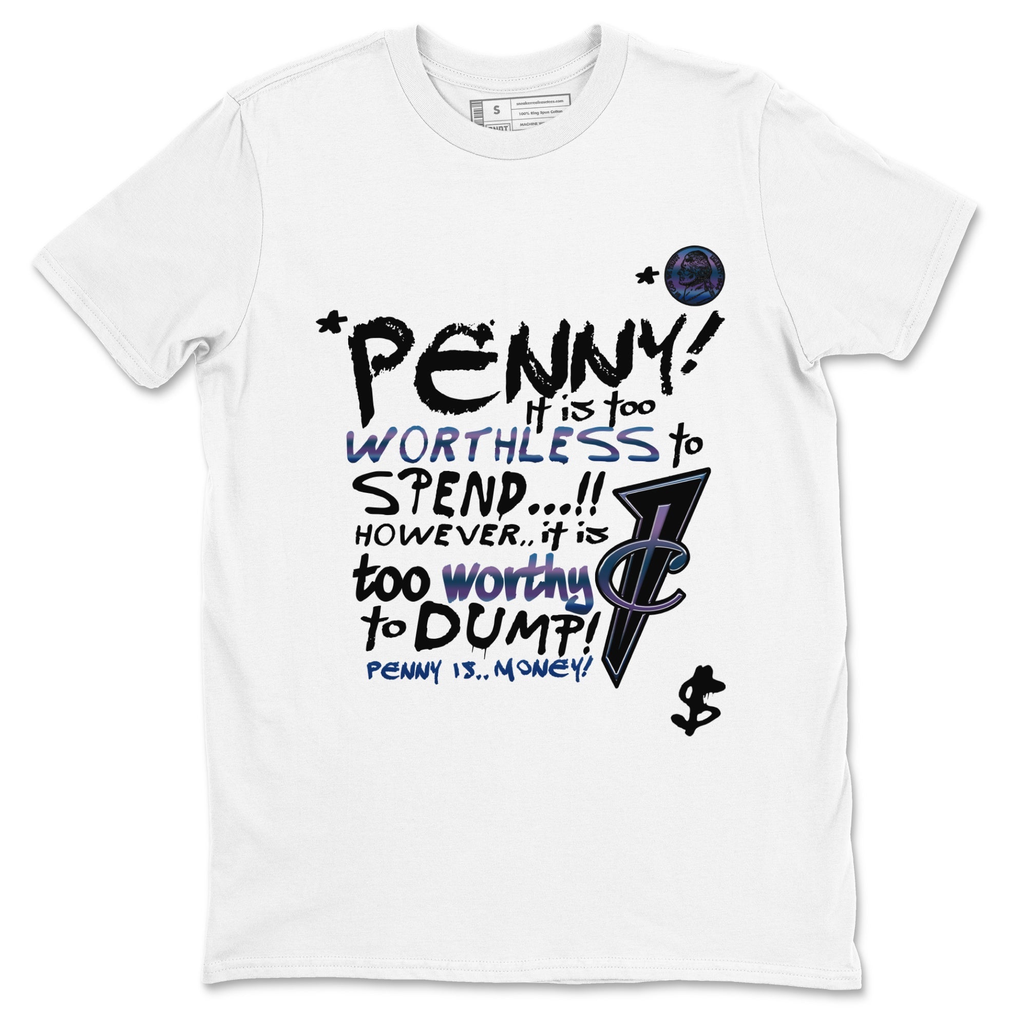 Penny Is snkmatch Tees - Air Foamposite One Galaxy