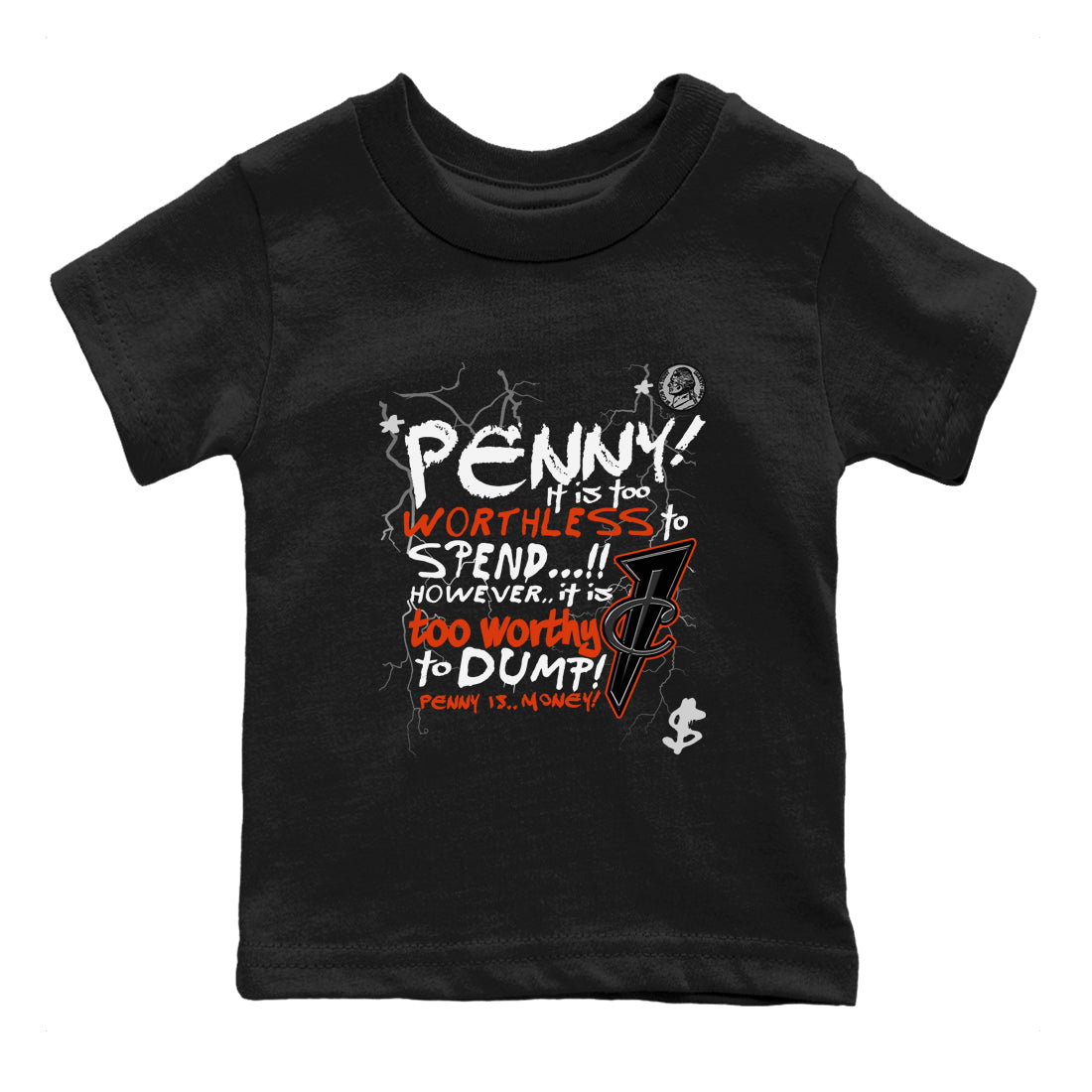 Penny Is snkmatch Tees Kids - Air Foamposite One Jin