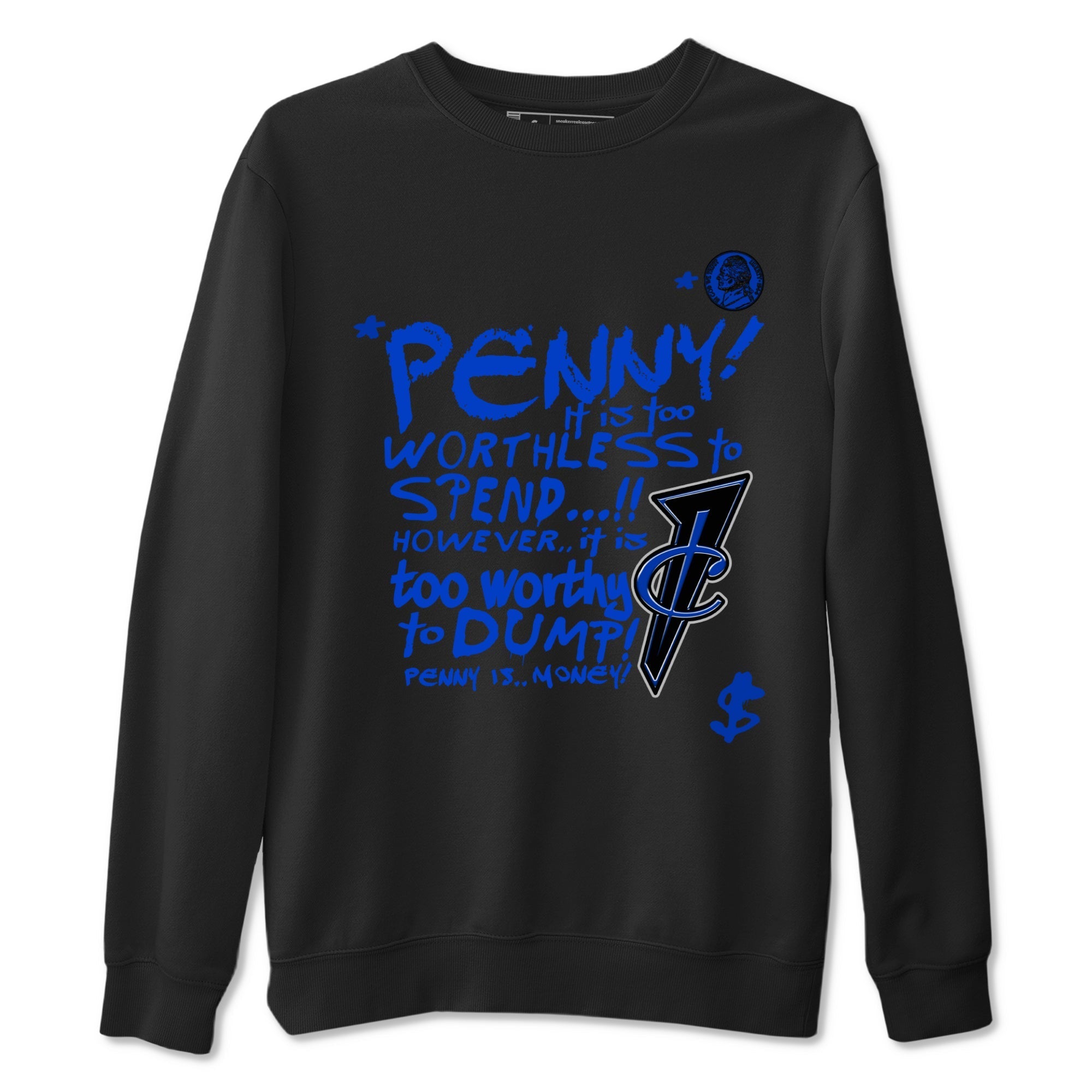Penny Is snkmatch Tees - Air Foamposite One Royal