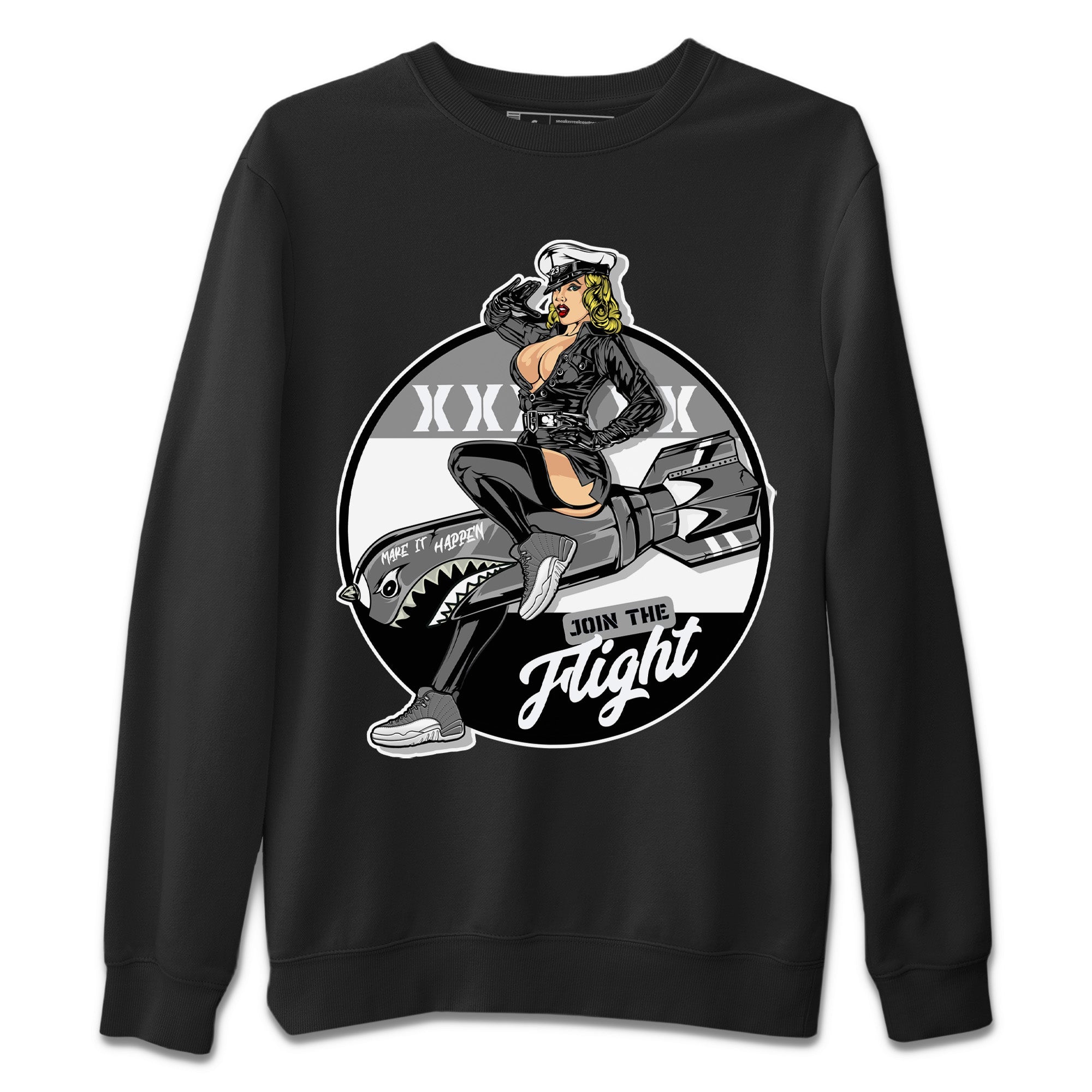 Pin Up Girl Unisex Tops - Air Jordan 12 Stealth
