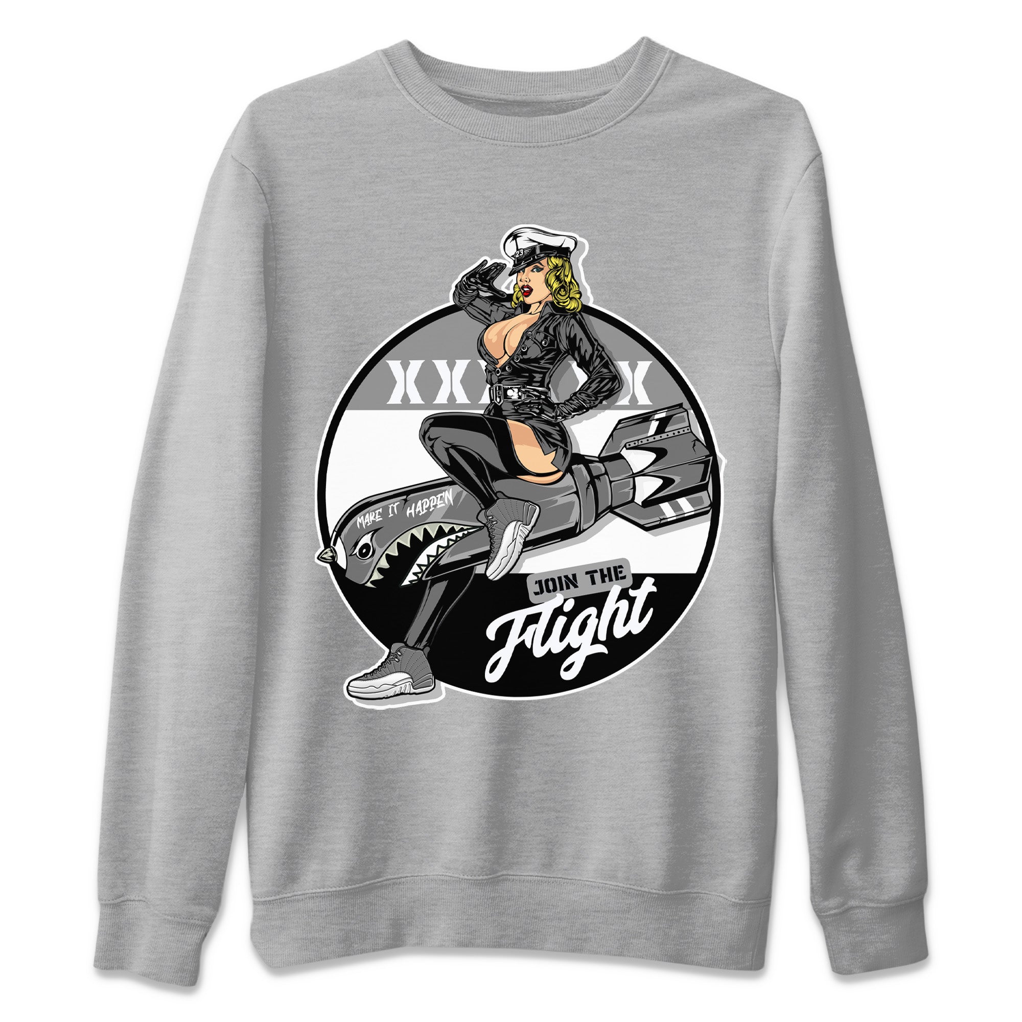 Pin Up Girl Unisex Tops - Air Jordan 12 Stealth