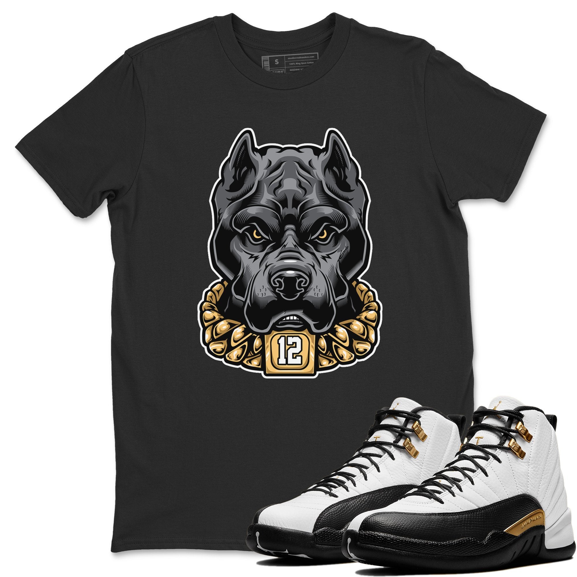 Pitbull Unisex Tops - Air Jordan 12 Royalty