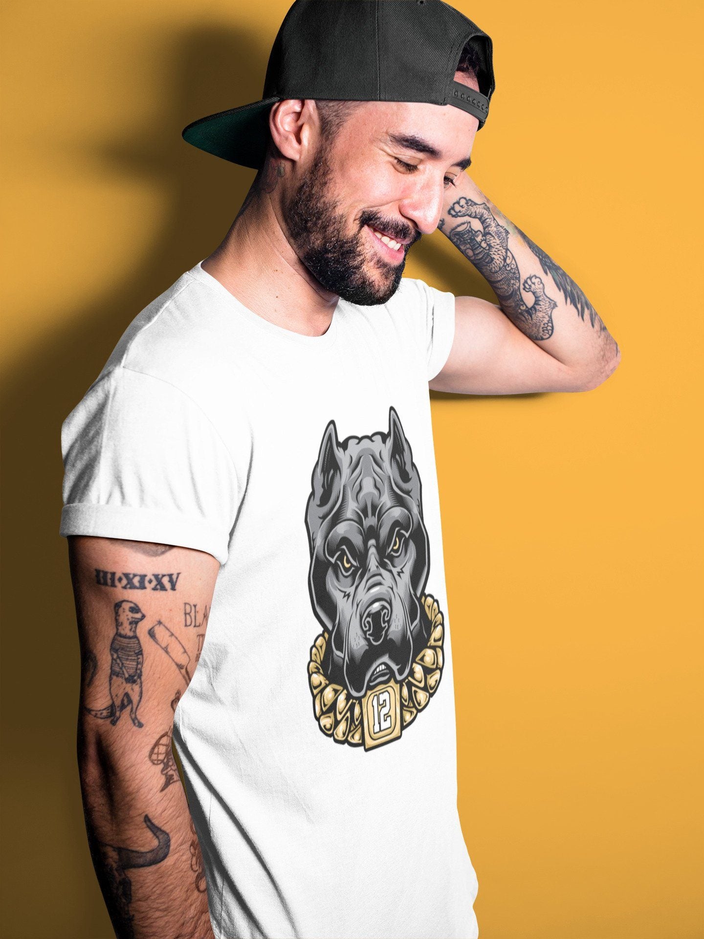 Pitbull Unisex Tops - Air Jordan 12 Royalty