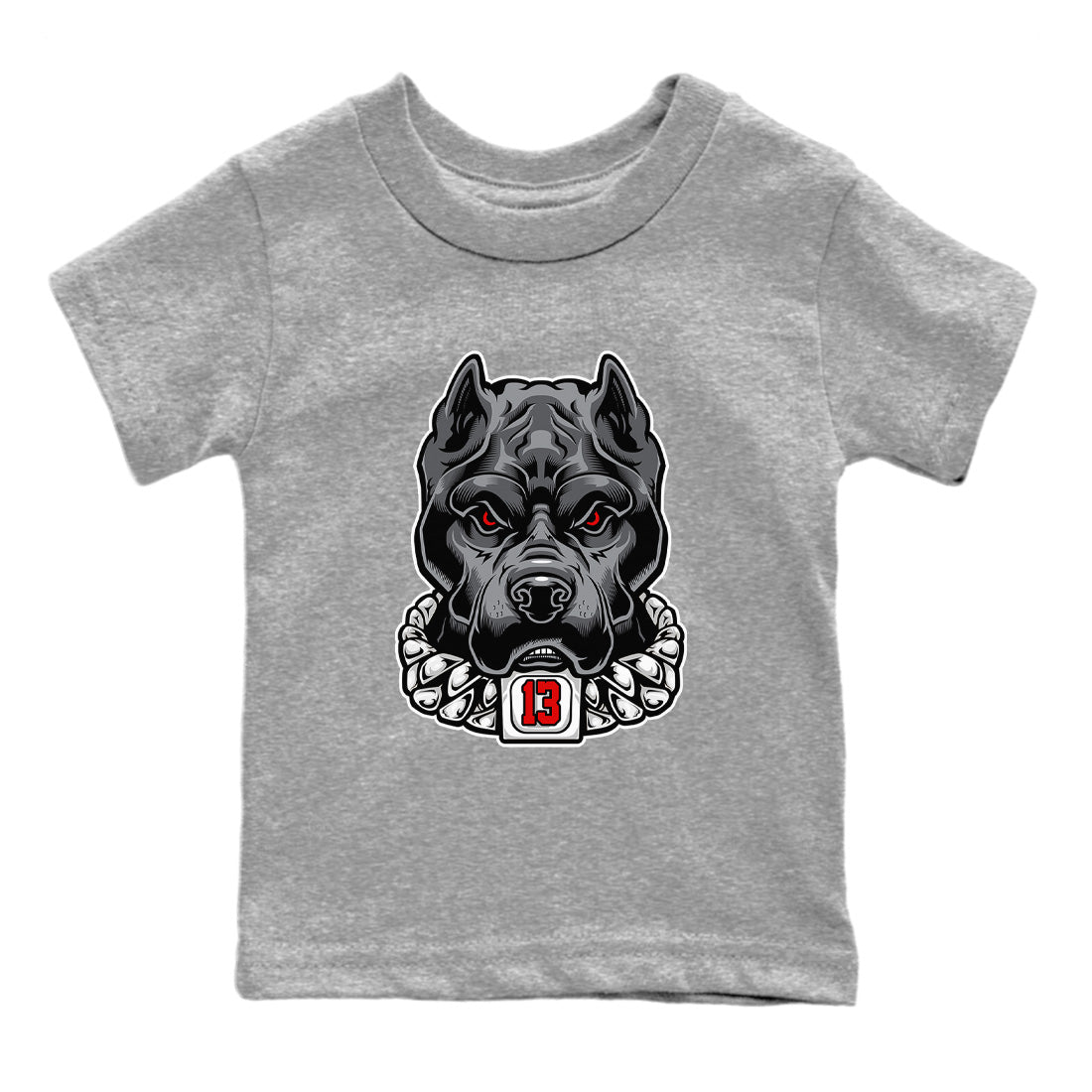 Pitbull Kids Tops - Air Jordan 13 Black Flint