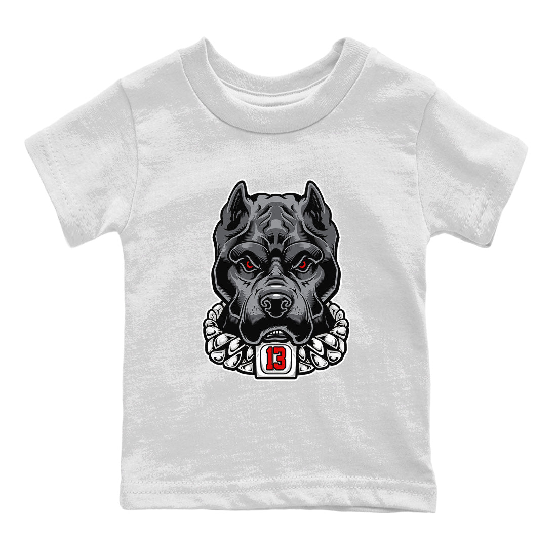 Pitbull Kids Tops - Air Jordan 13 Black Flint