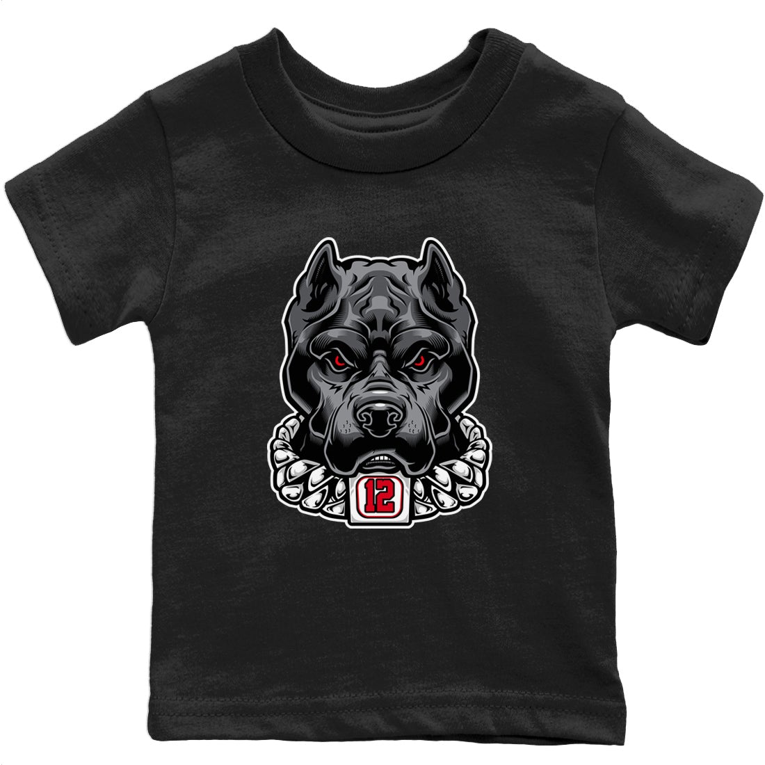 Pitbull Kids Tops - Air Jordan 12 Playoffs