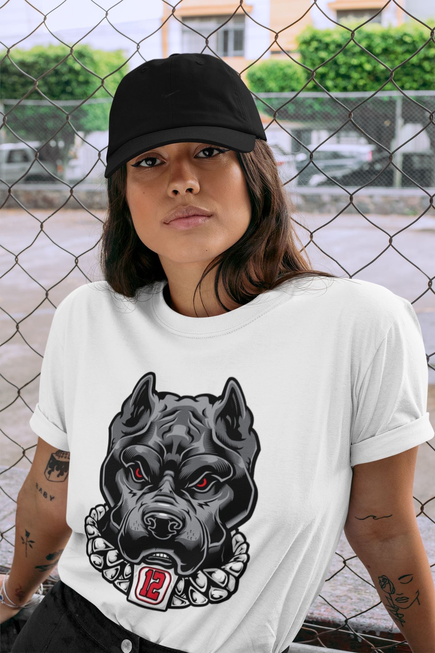 Pitbull Unisex Tops - Air Jordan 12 Playoffs