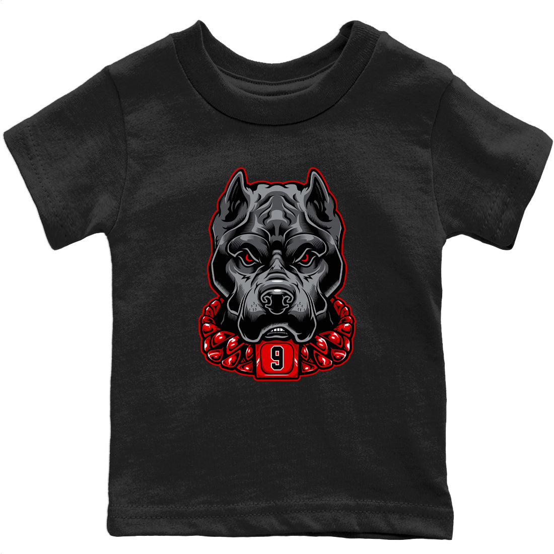 Pitbull Kids Tops - Air Jordan 9 Chile Red