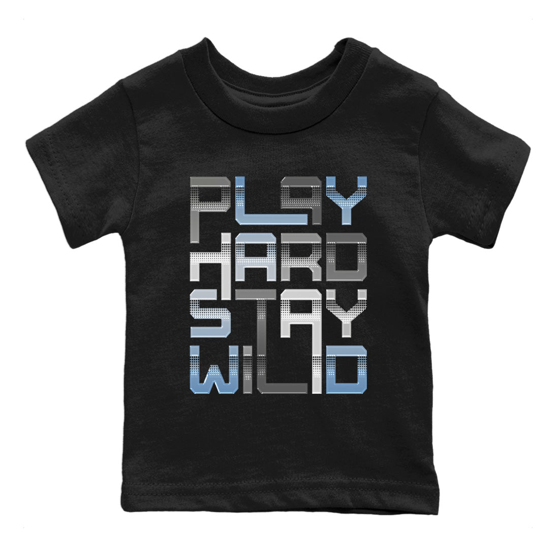 Play Hard Kids Tops - Air Jordan 11 White Cement