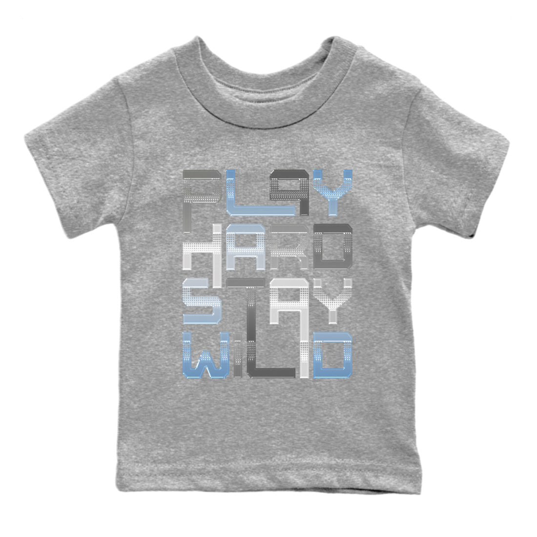 Play Hard Kids Tops - Air Jordan 11 White Cement