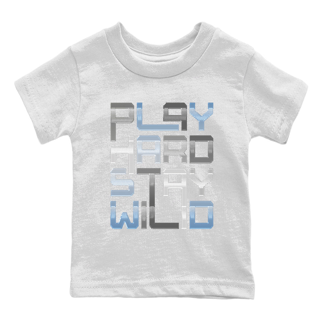 Play Hard Kids Tops - Air Jordan 11 White Cement