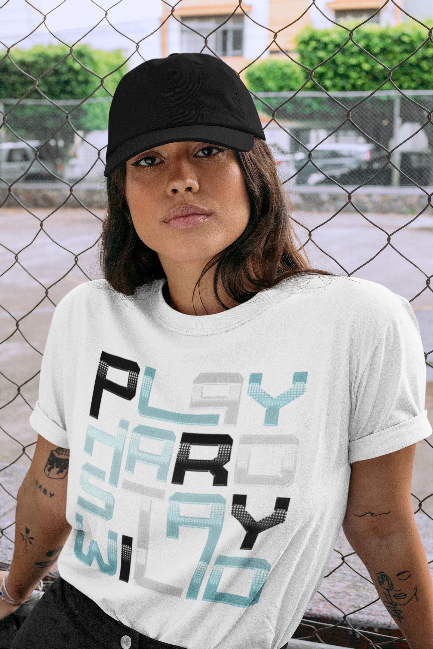 Play Hard Stay Wild Unisex Tops - Air Jordan 11 Legend Blue
