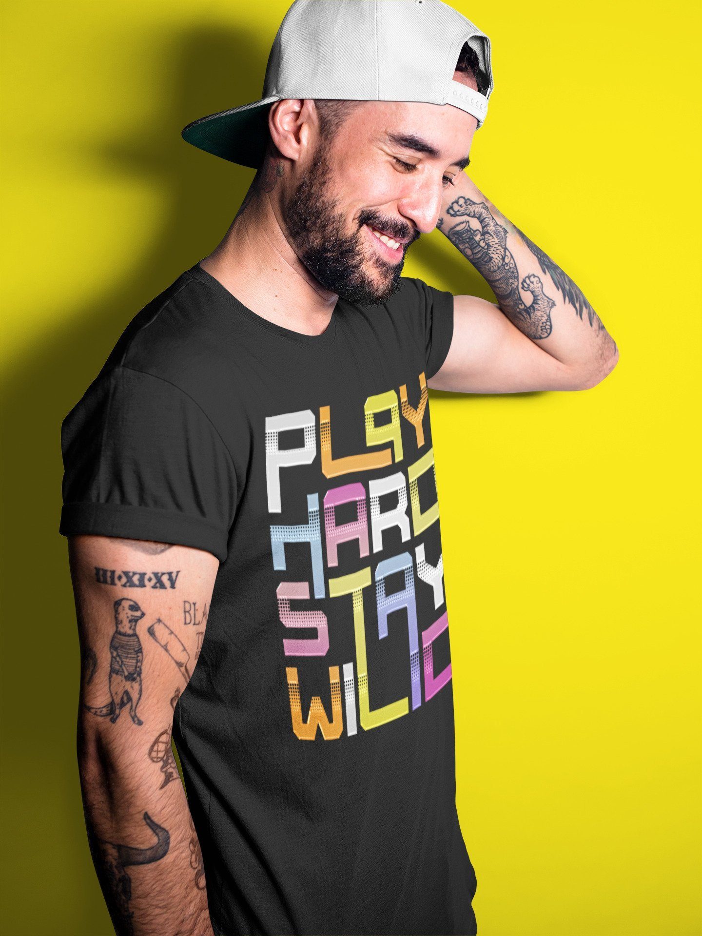 Play Hard Stay Wild Unisex Tops - Air Jordan 9 Change The World