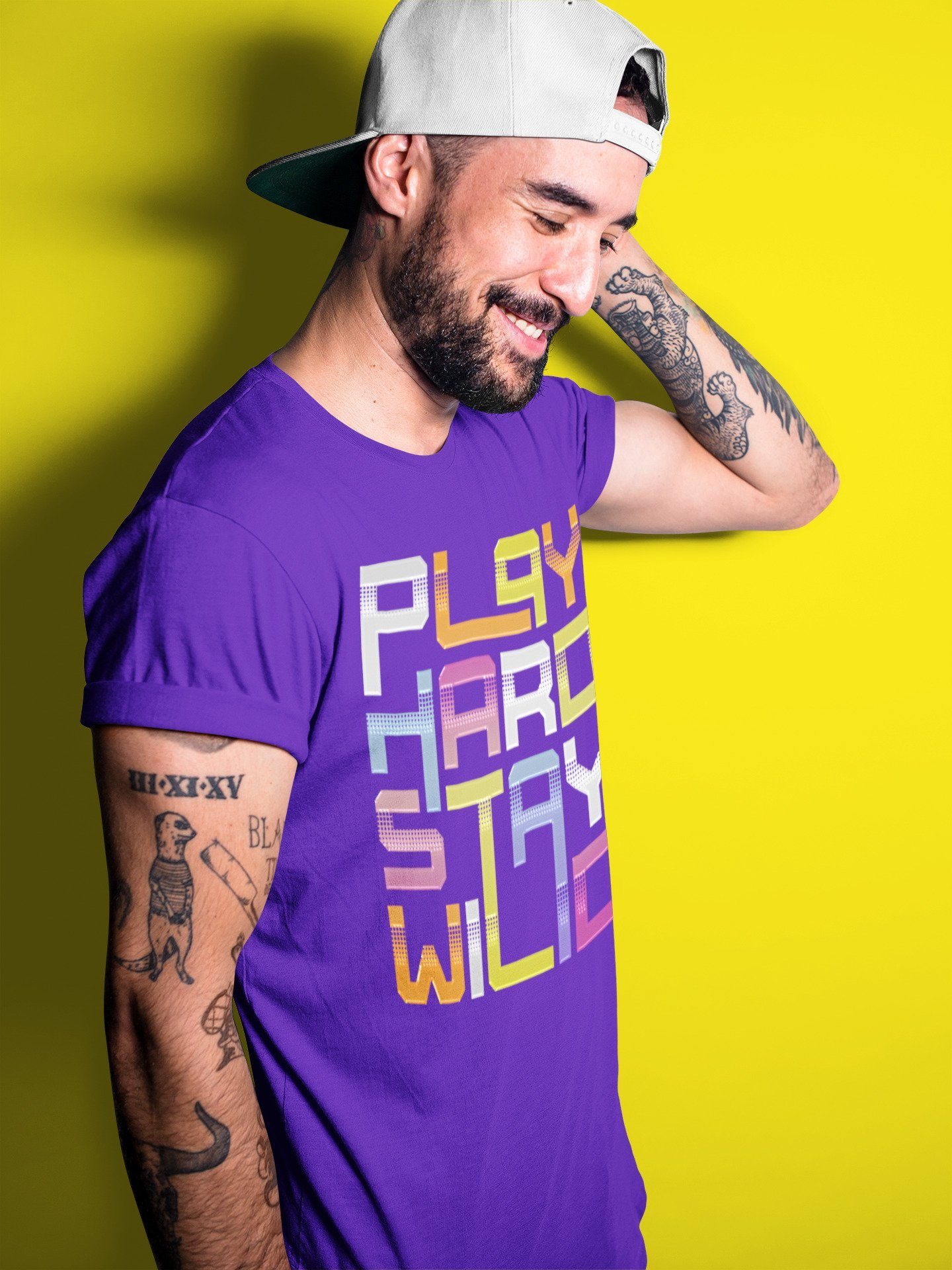 Play Hard Stay Wild Unisex Tops - Air Jordan 9 Change The World