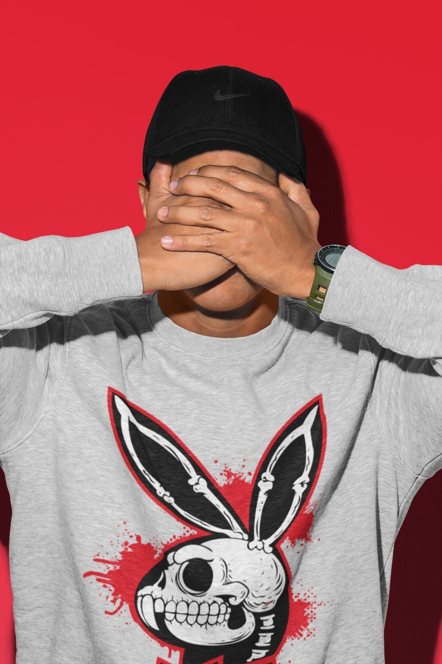 Playskull Unisex Tops - Air Jordan 4 Red Thunder