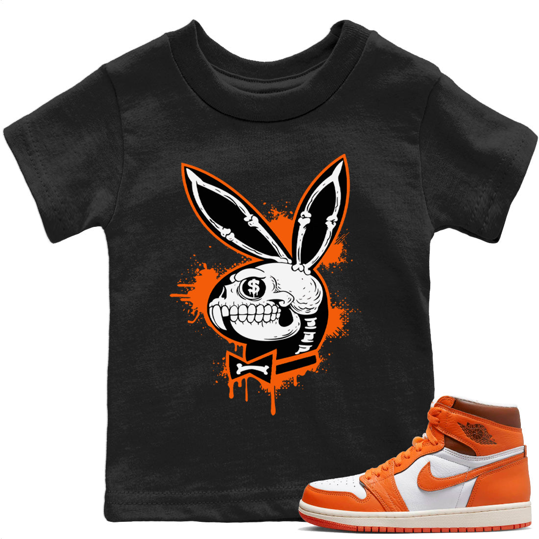 Playskull Kids Tops - Air Jordan 1 Starfish