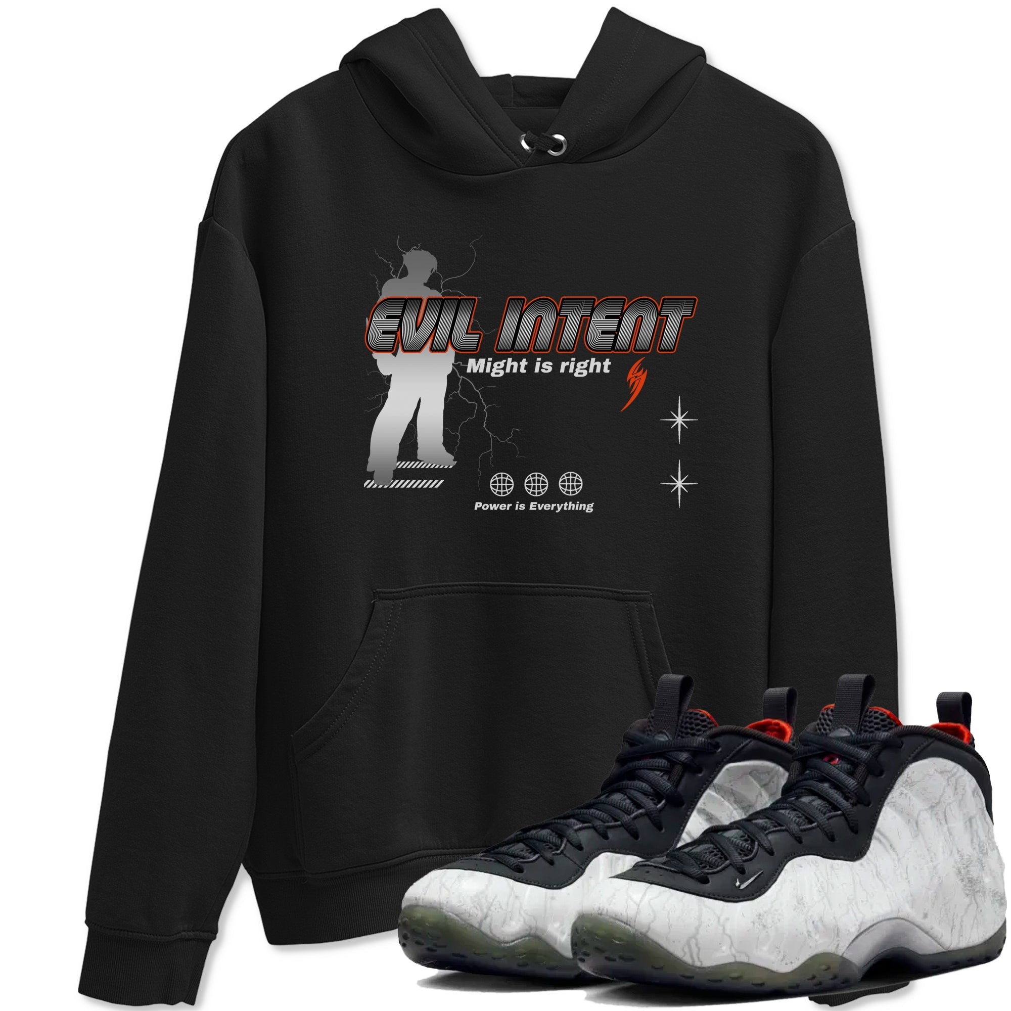 Power Is Everything snkmatch Tees - Air Foamposite One Jin