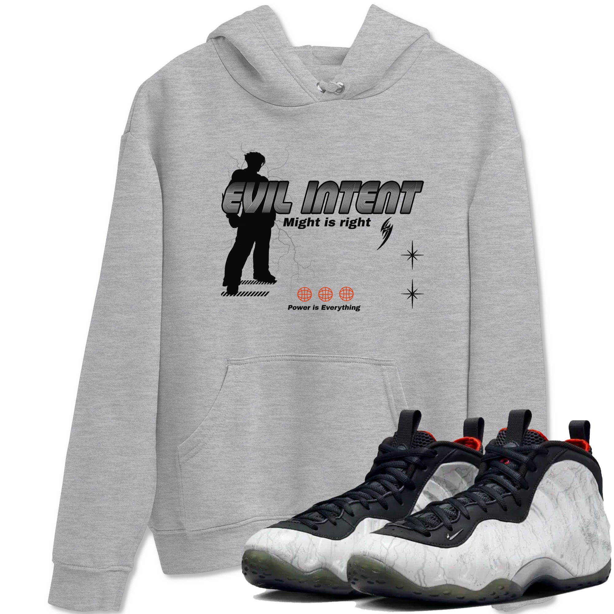 Power Is Everything snkmatch Tees - Air Foamposite One Jin