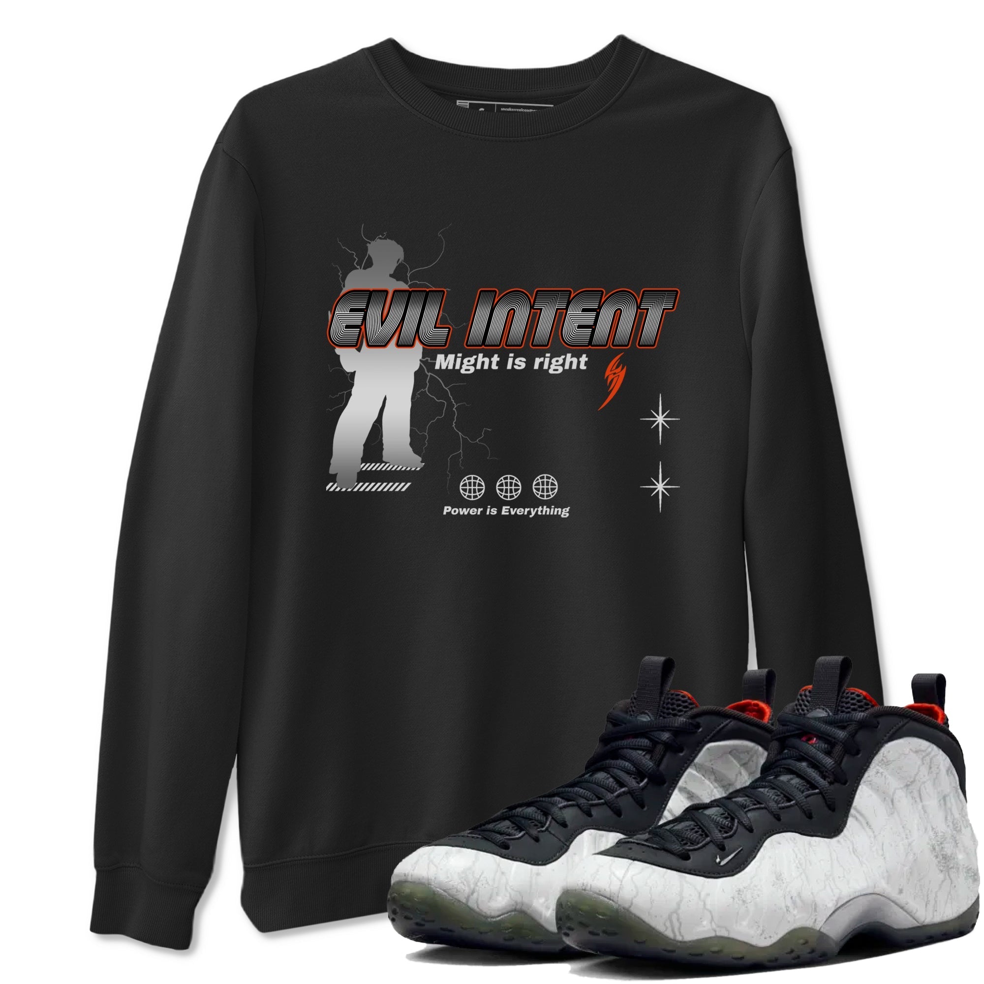Power Is Everything snkmatch Tees - Air Foamposite One Jin