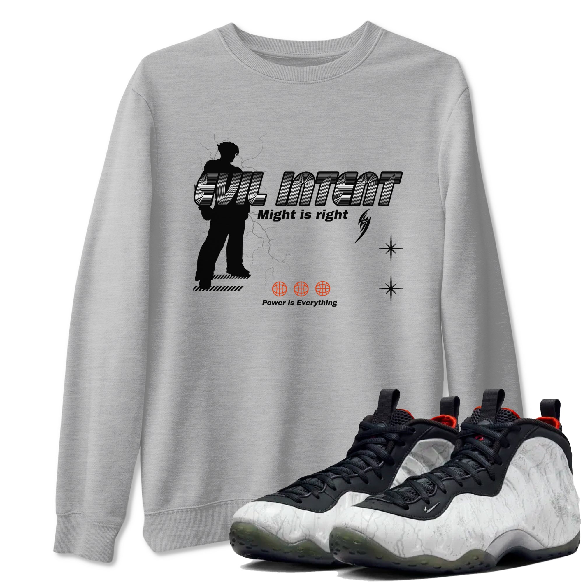 Power Is Everything snkmatch Tees - Air Foamposite One Jin