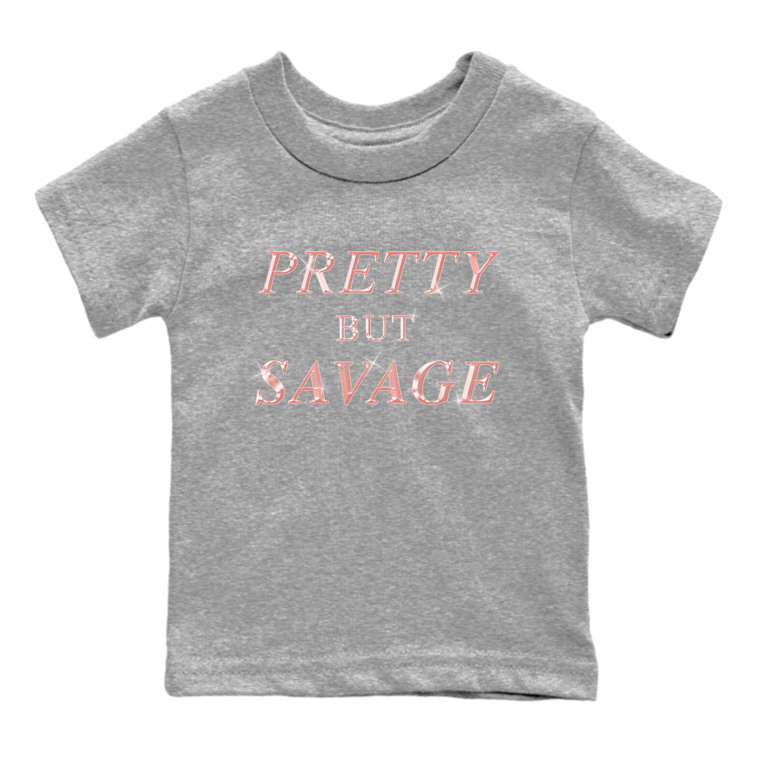 Pretty But Savage snkmatch Tee Kids - Dunk Rose Whisper