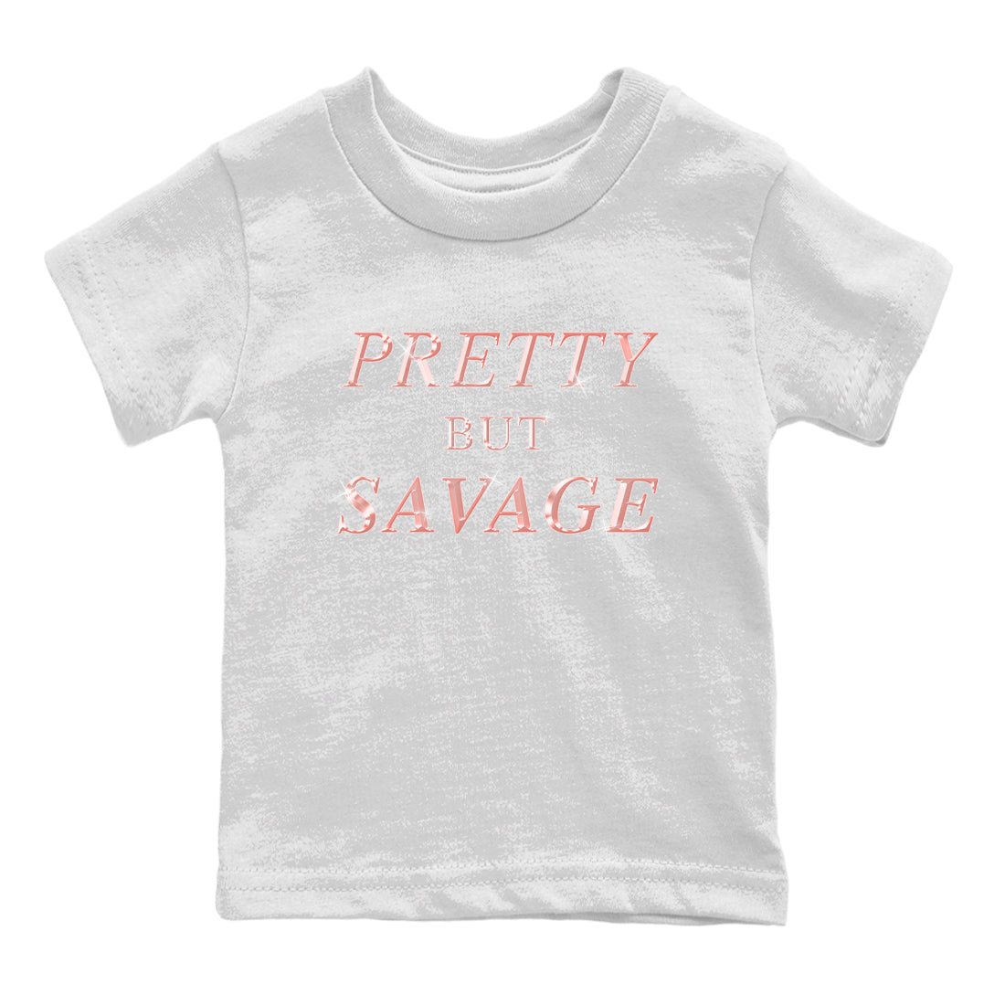 Pretty But Savage snkmatch Tee Kids - Dunk Rose Whisper