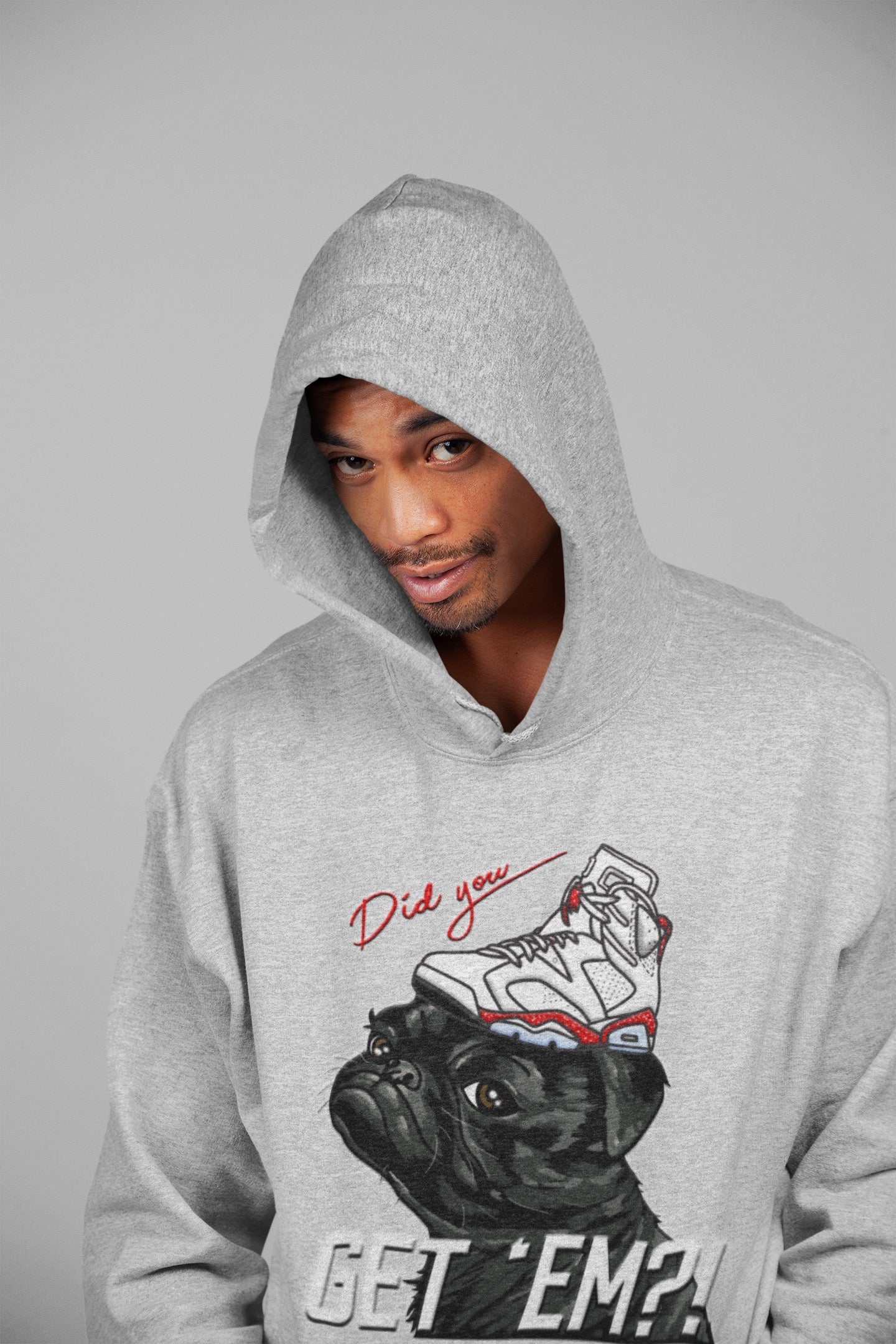 Pug Get Em Unisex Tops - Air Jordan 6 Red Velvet Cookies