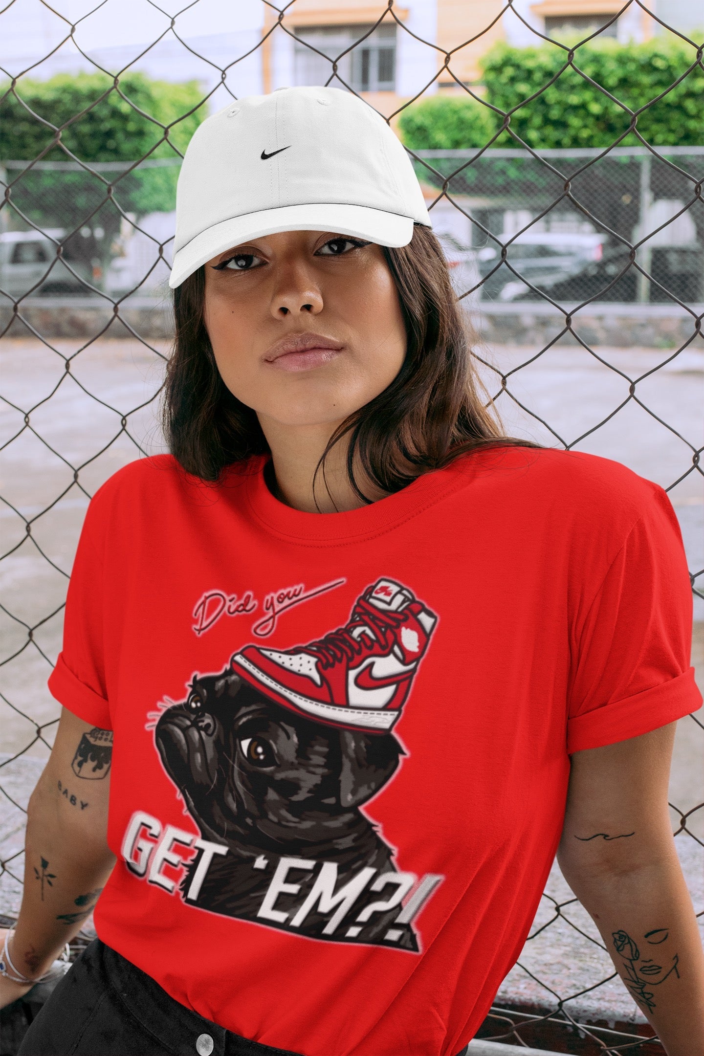 Pug Get Em Unisex Tops - Air Jordan 1 Newstalgia