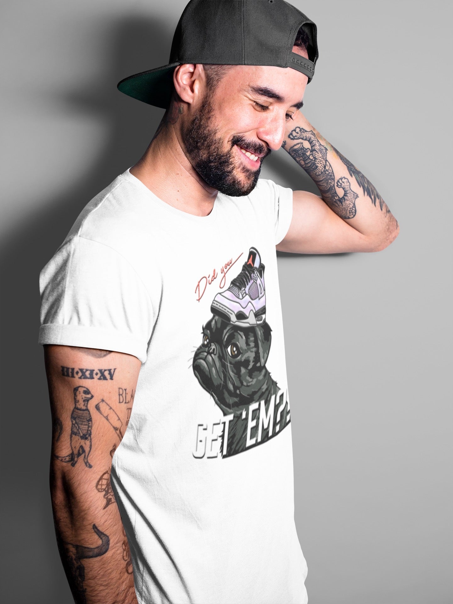 Pug Get Em Unisex Tops - Air Jordan 4 Zen Master