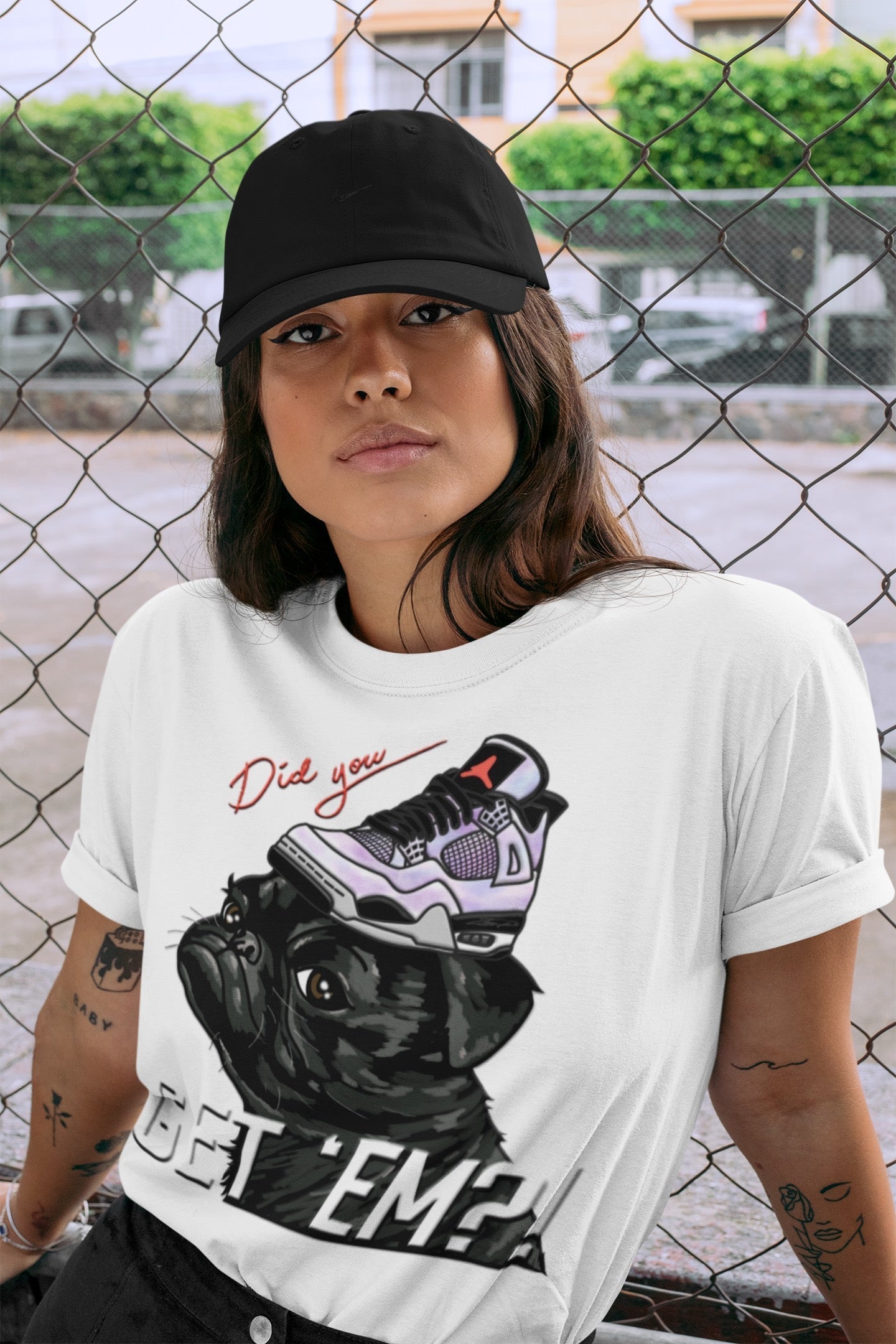 Pug Get Em Unisex Tops - Air Jordan 4 Zen Master