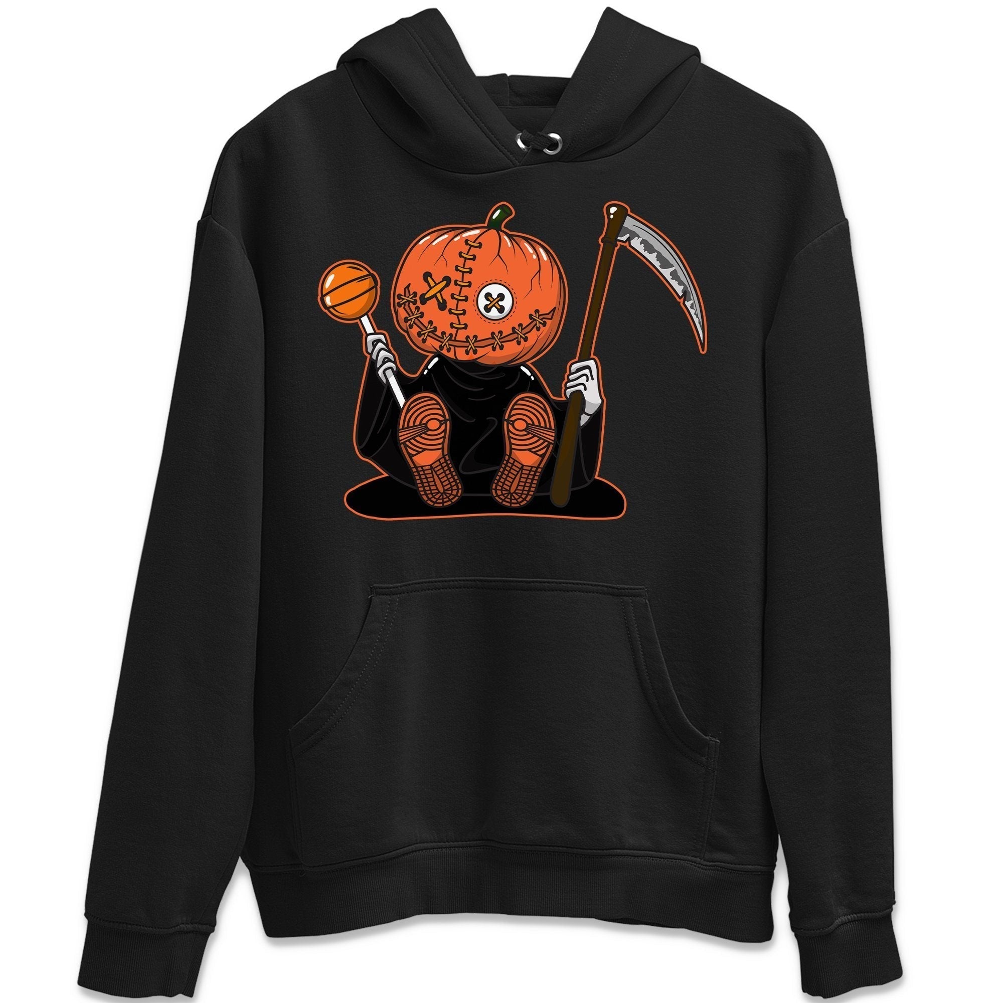 Pumpkin Head Unisex Tops - Air Jordan 1 Electro Orange
