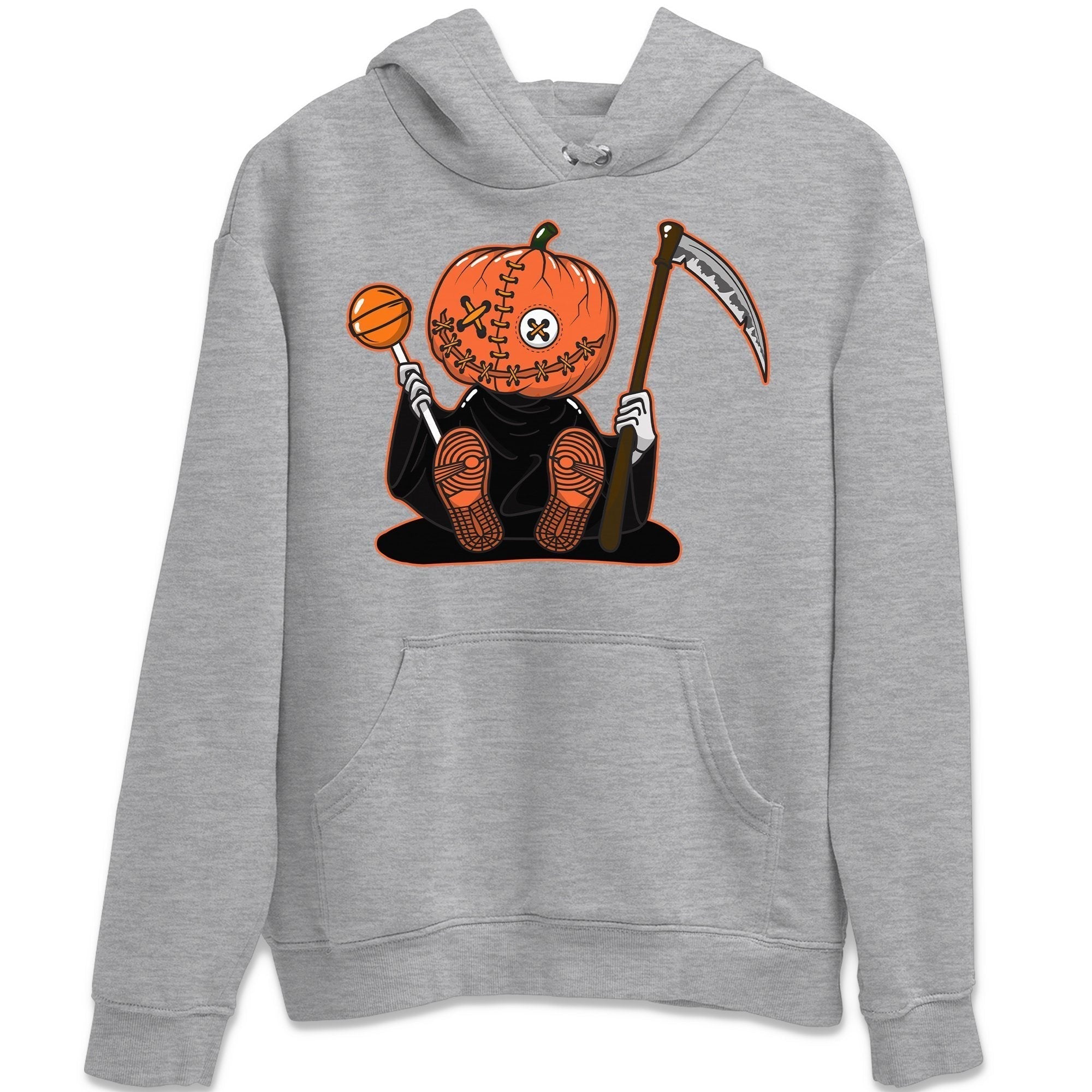 Pumpkin Head Unisex Tops - Air Jordan 1 Electro Orange