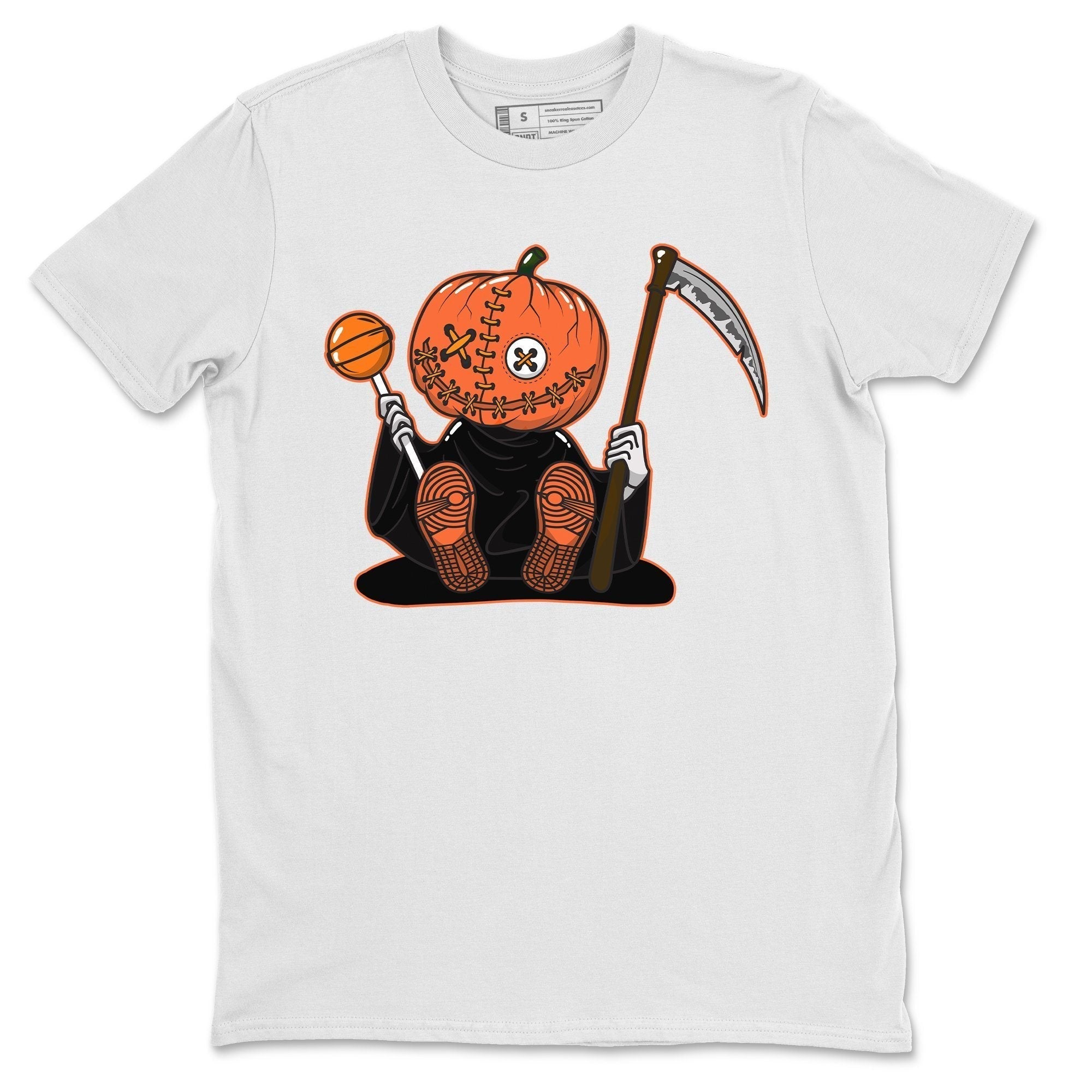 Pumpkin Head Unisex Tops - Air Jordan 1 Electro Orange