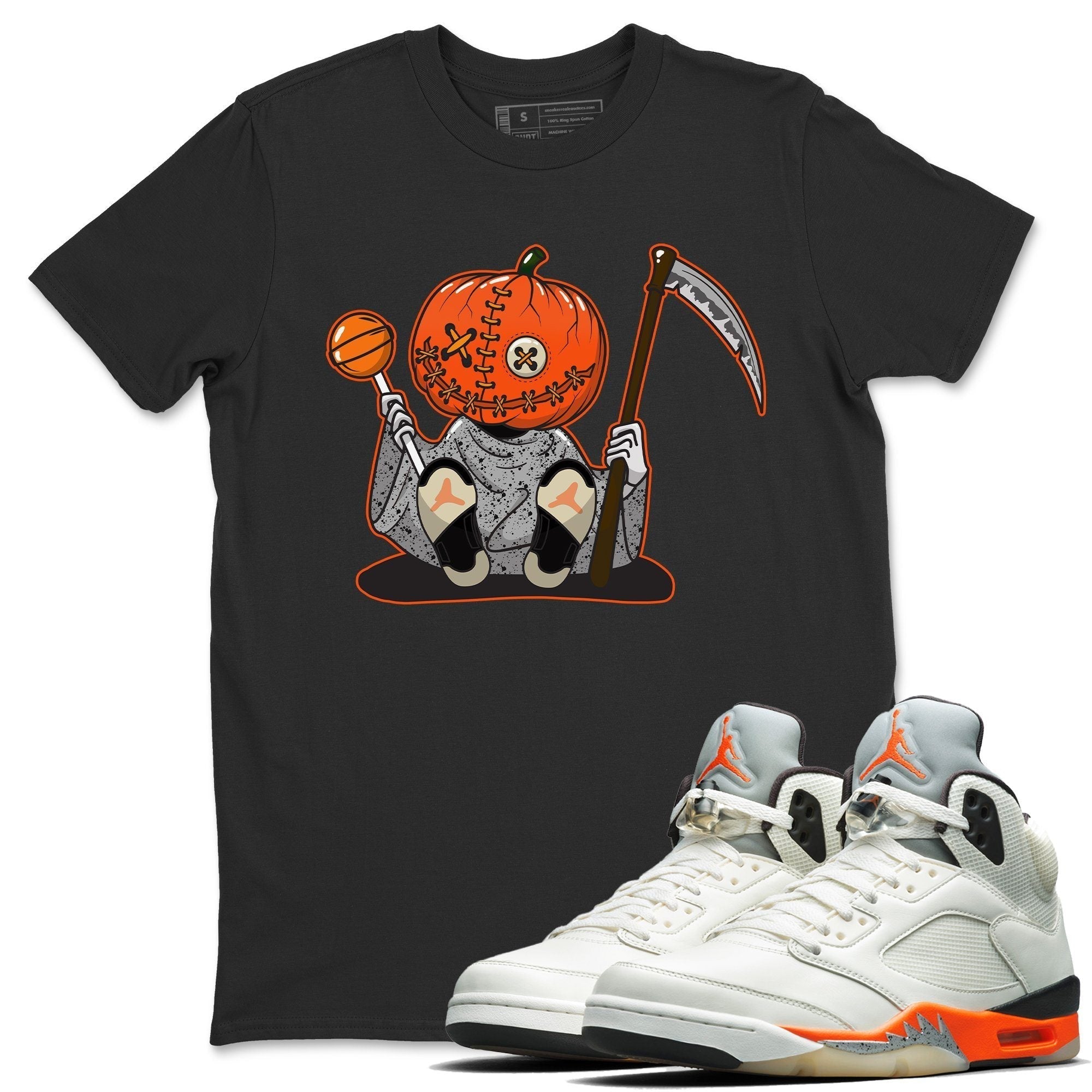 Pumpkin Head Unisex Tops - Air Jordan 5 Shattered Backboard
