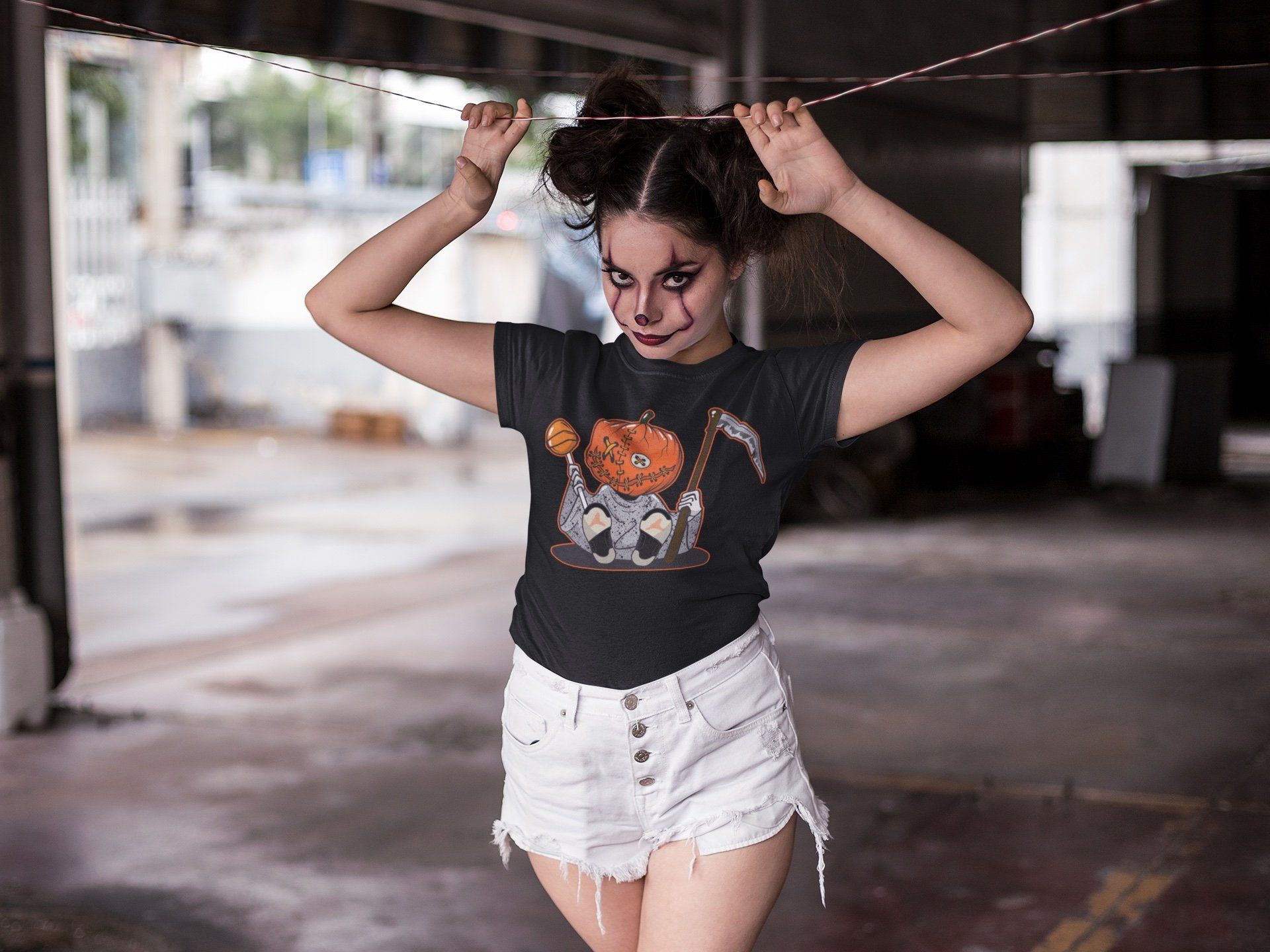 Pumpkin Head Unisex Tops - Air Jordan 5 Shattered Backboard