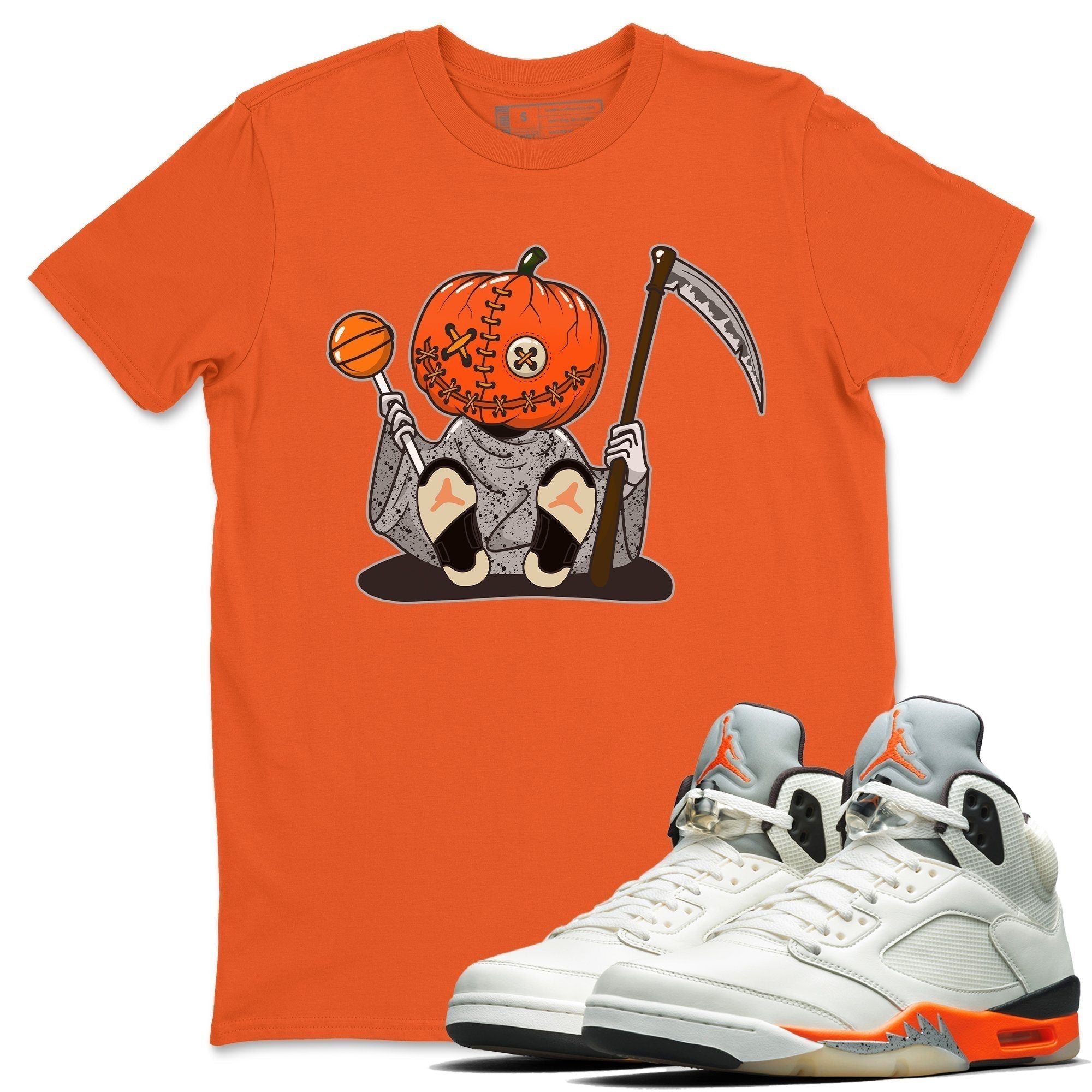 Pumpkin Head Unisex Tops - Air Jordan 5 Shattered Backboard