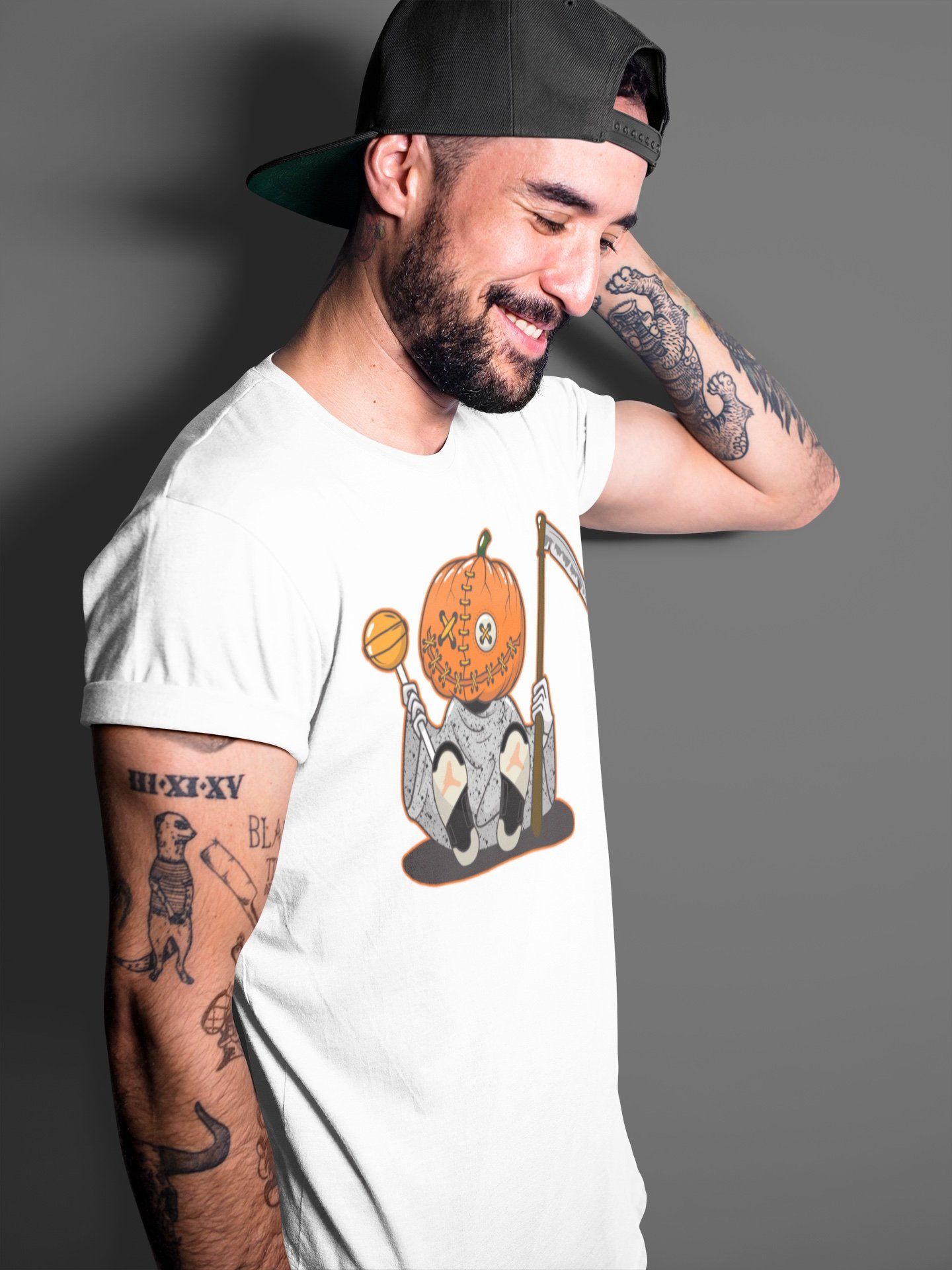 Pumpkin Head Unisex Tops - Air Jordan 5 Shattered Backboard