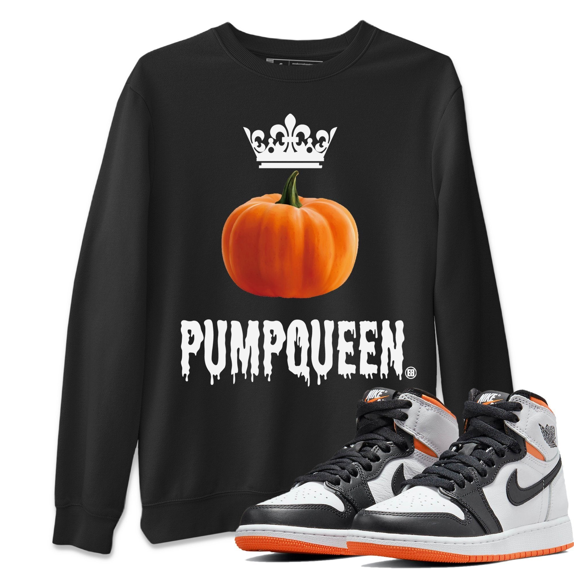 Pumpqueen Unisex Tops - Air Jordan 1 Electro Orange
