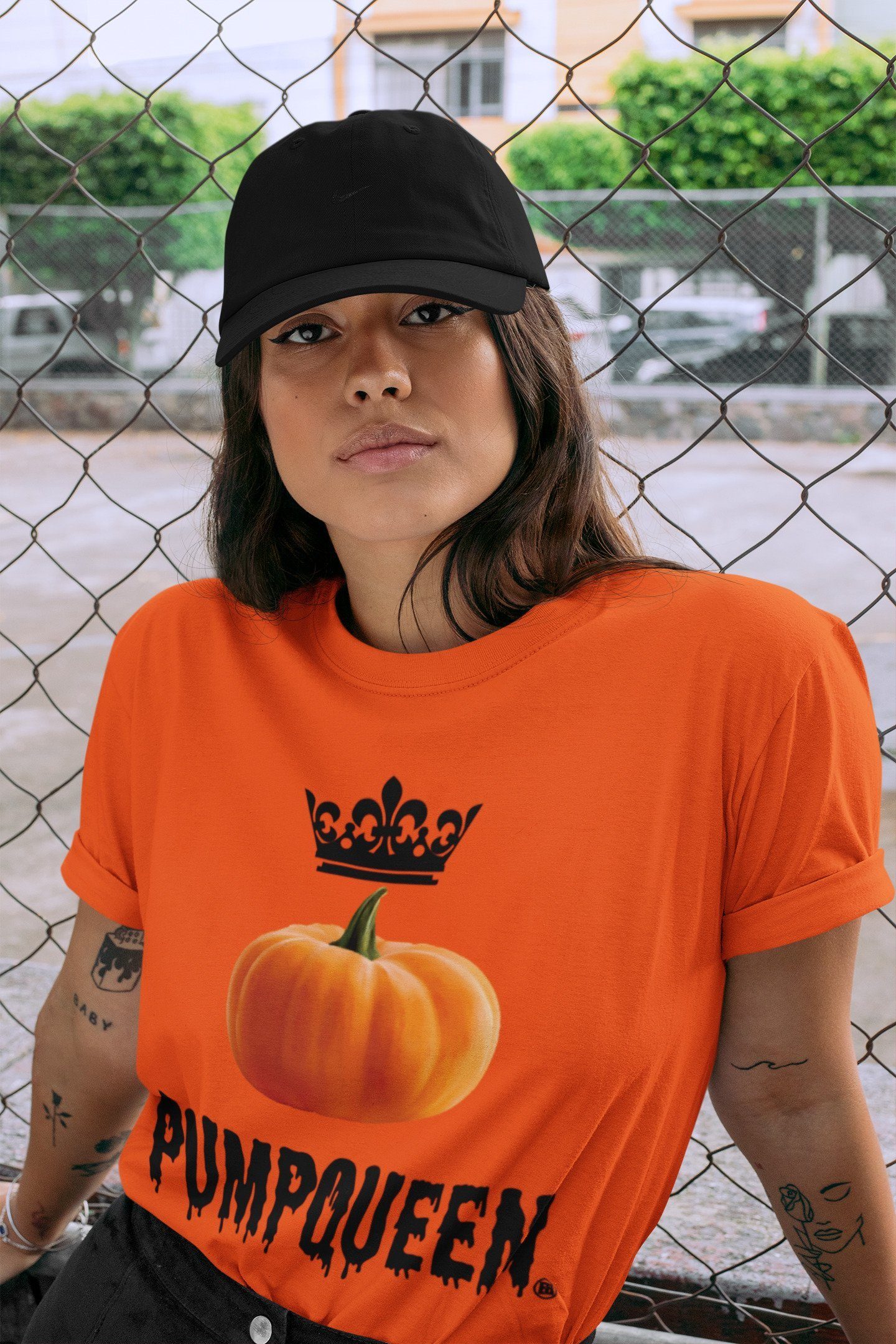 Pumpqueen Unisex Tops - Air Jordan 1 Electro Orange