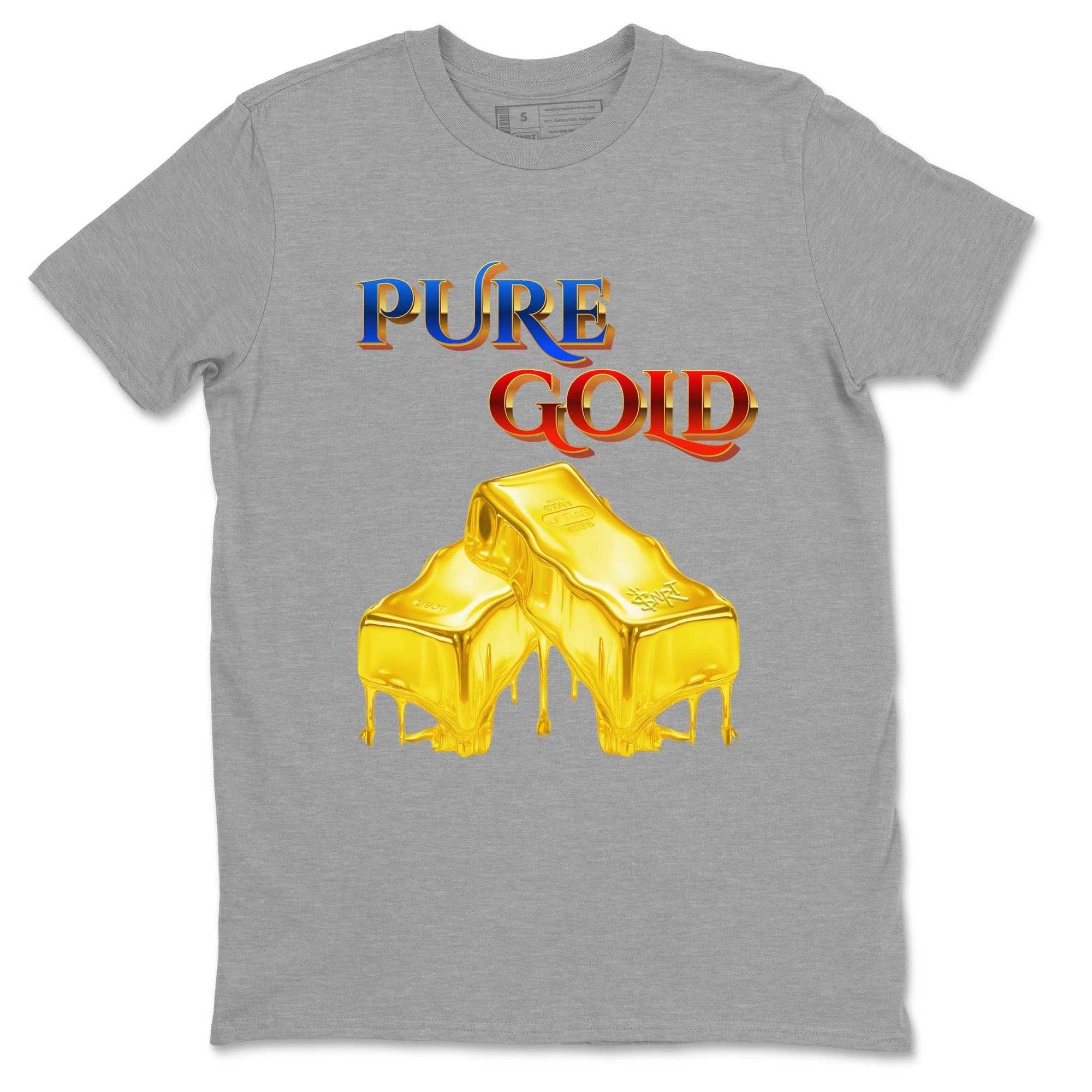 Pure Gold snkmatch Tees - Air Jordan 1 Travis Scott Canary