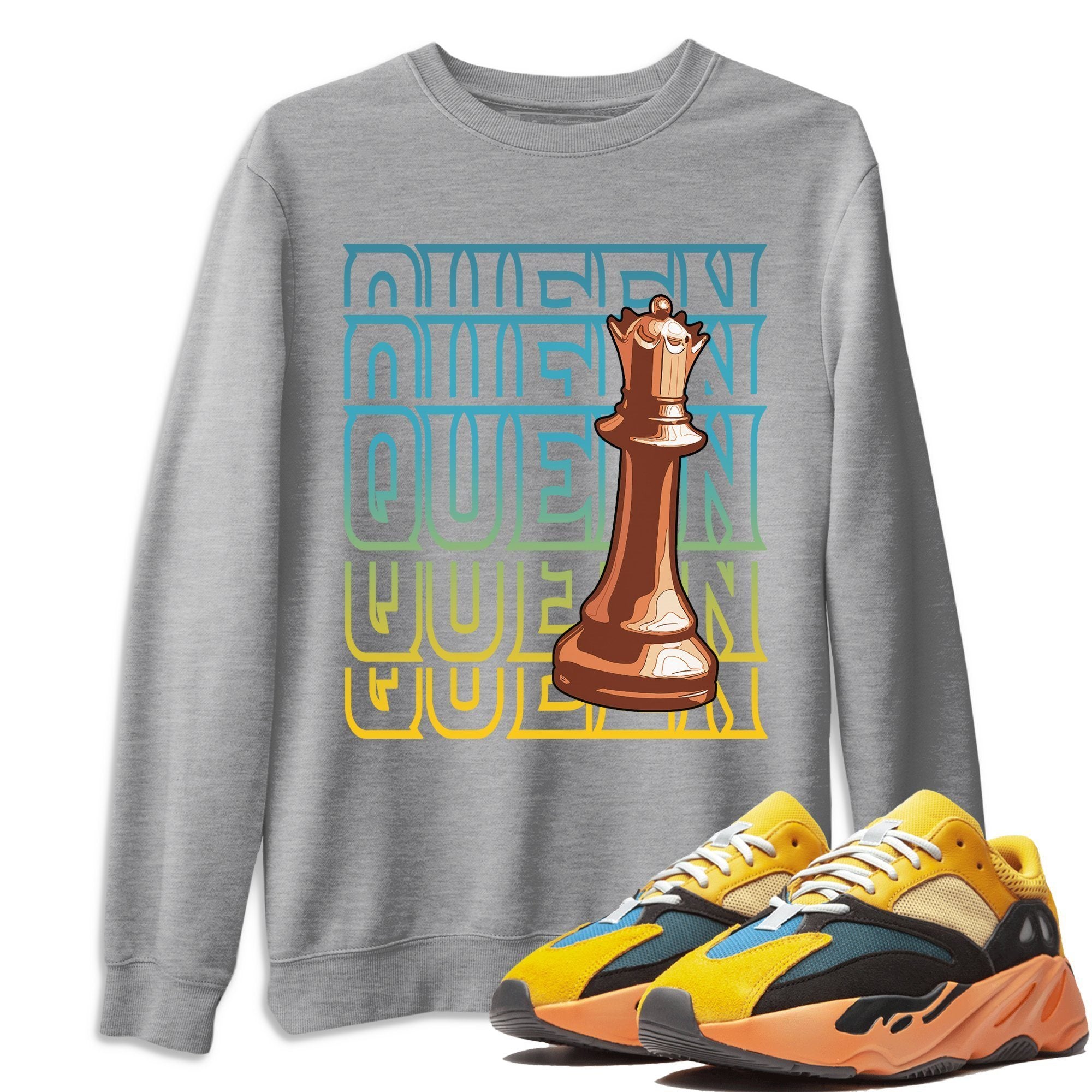 Queen Unisex Tops - Yeezy 700 Sun