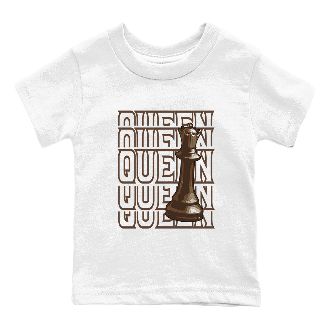 Queen snkmatch Tee Kids - Air Force 1 Chocolate