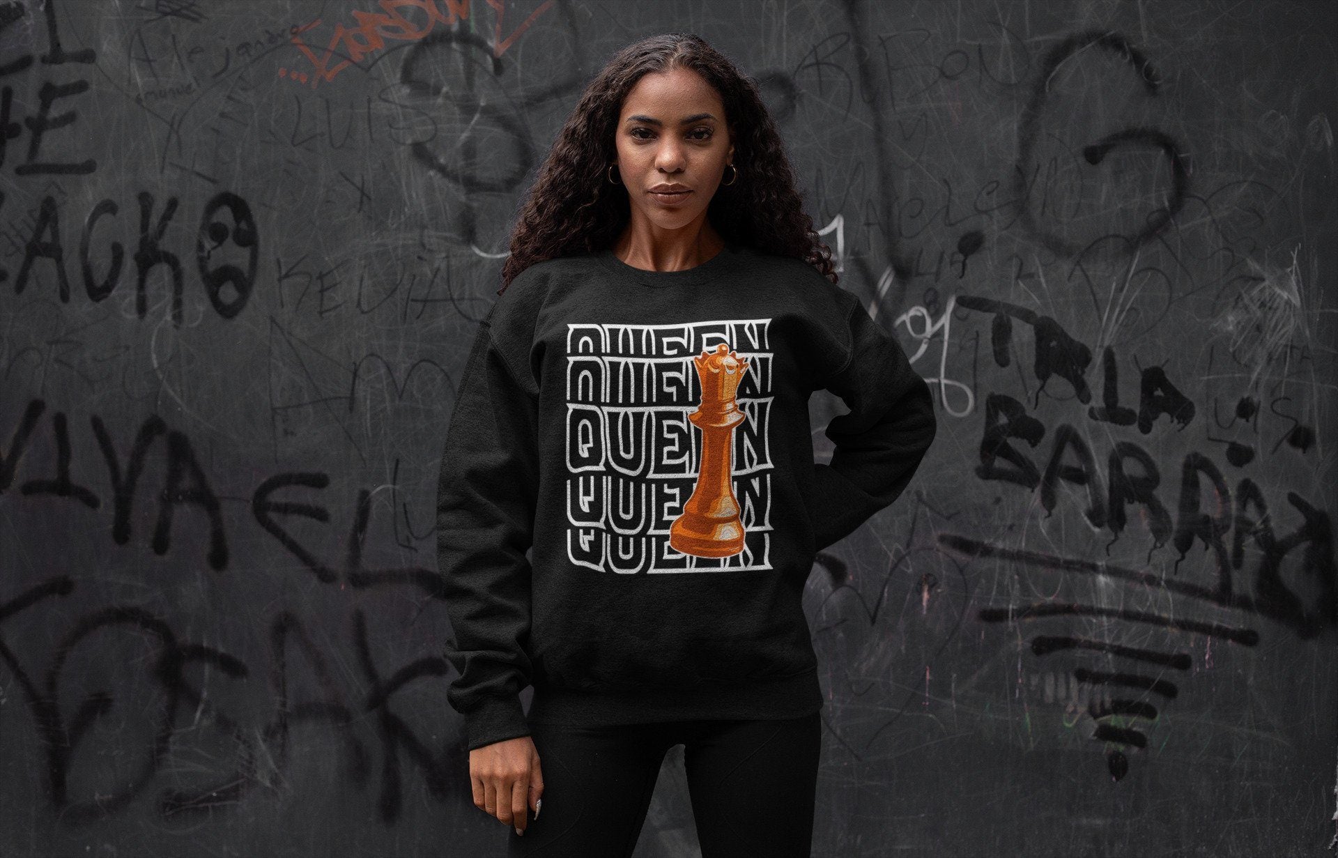 Queen Unisex Tops - Air Jordan 1 Electro Orange