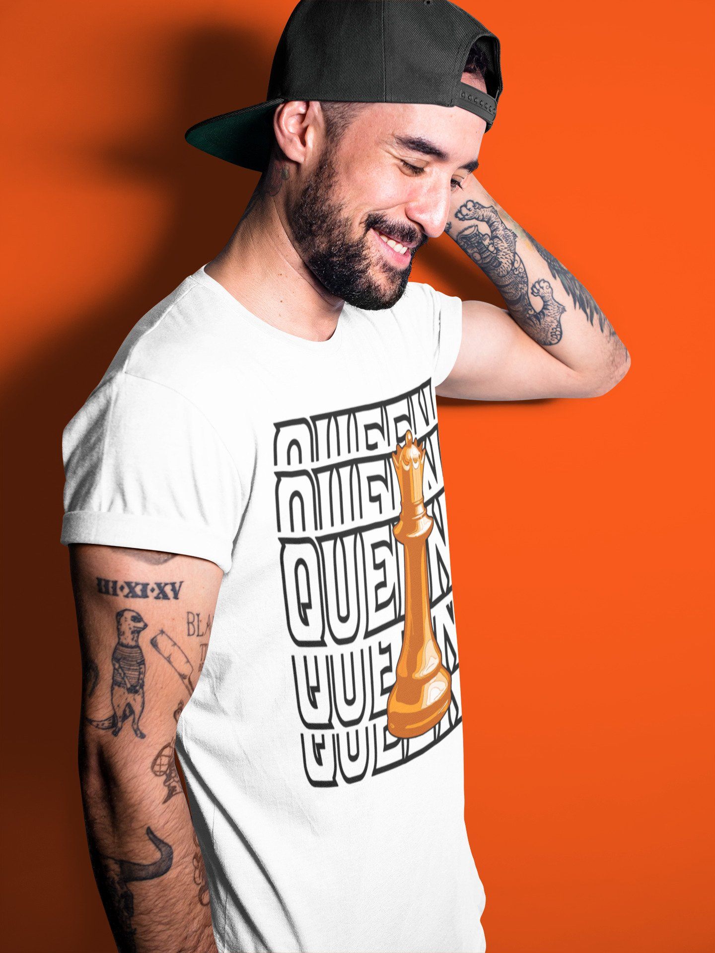 Queen Unisex Tops - Air Jordan 1 Electro Orange