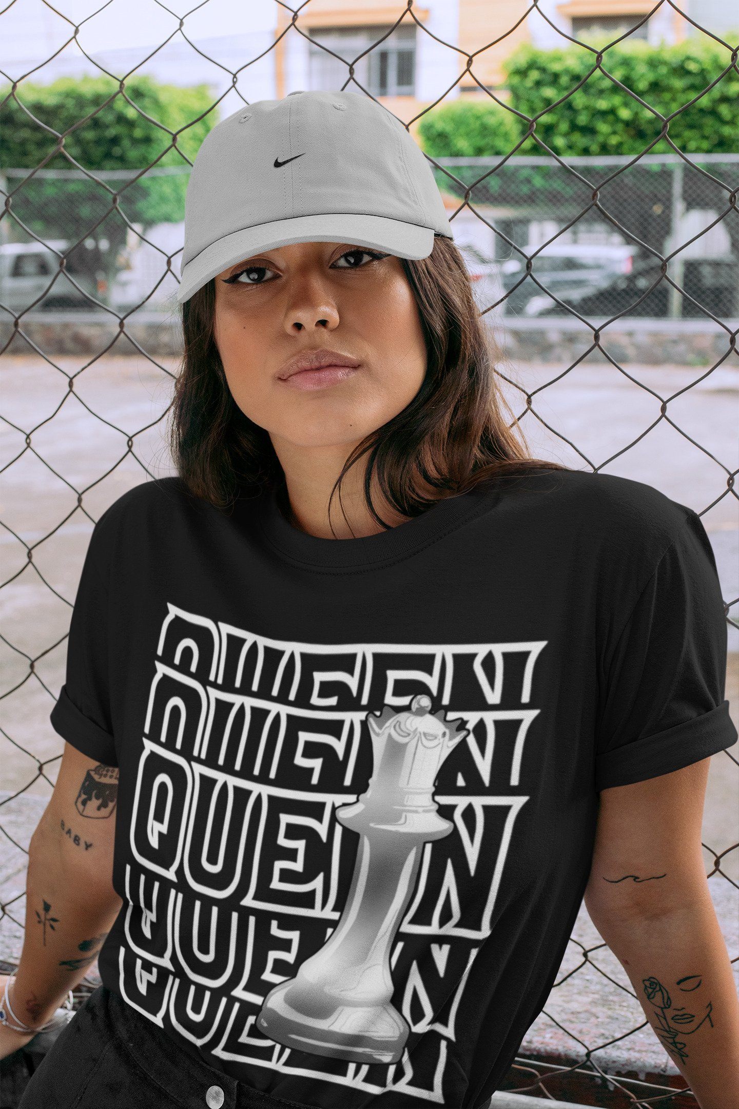 Queen Unisex Tops - Air Jordan 1 Silver Toe