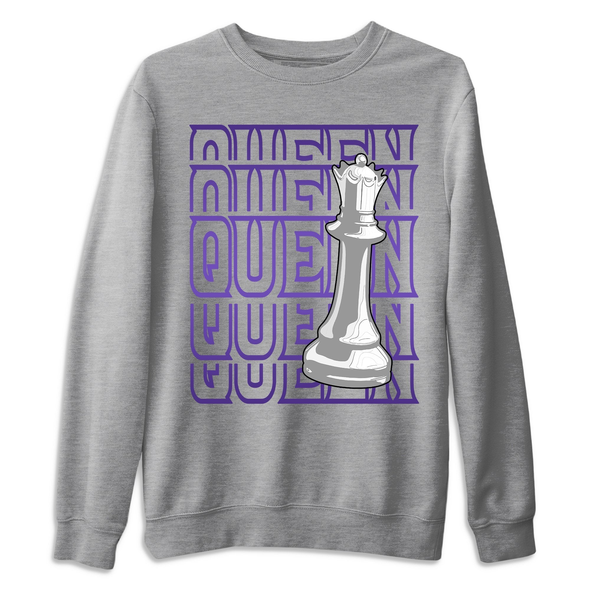 Queen Unisex Tops - Air Jordan 1 WMNS Court Purple