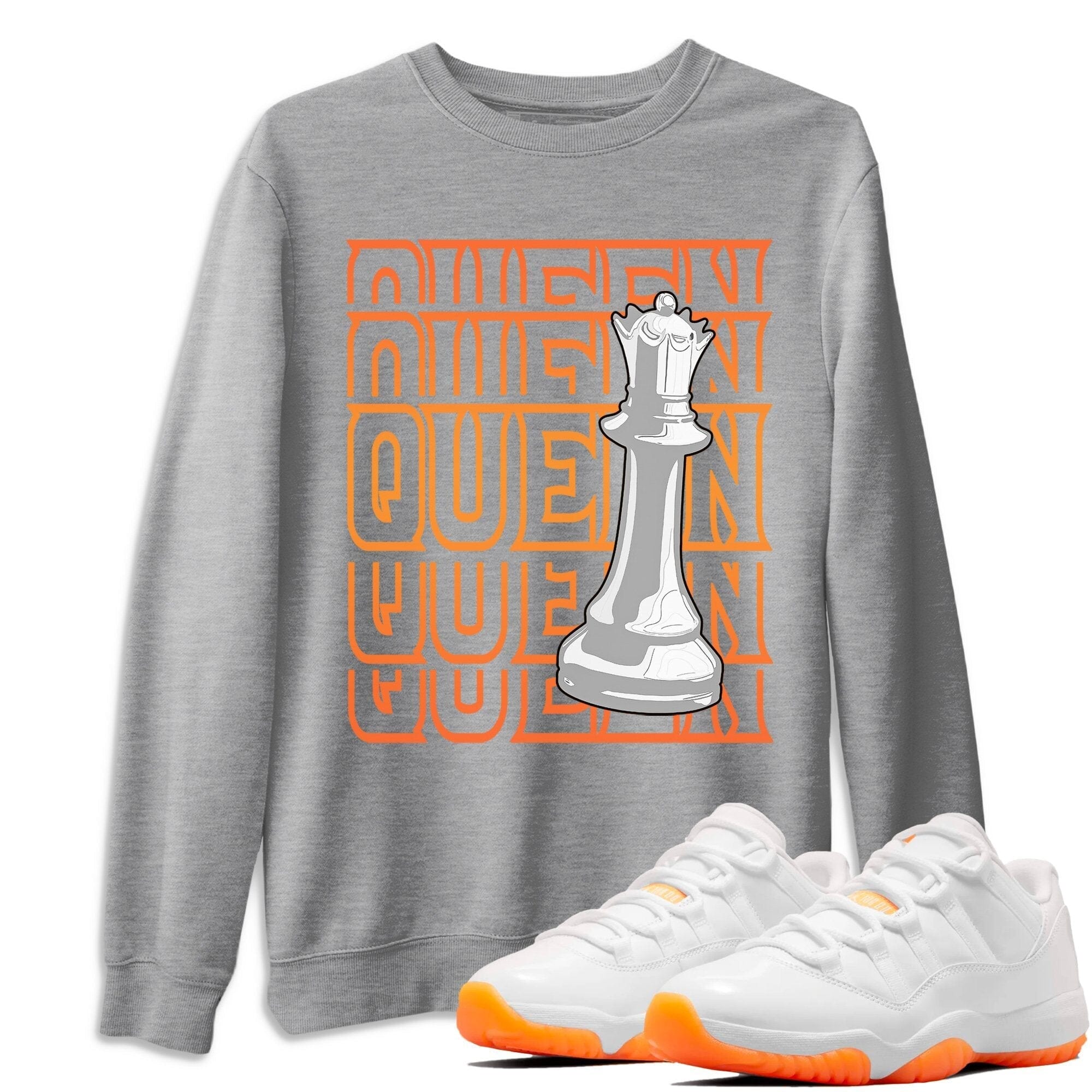 Queen Unisex Tops - Air Jordan 11 Citrus