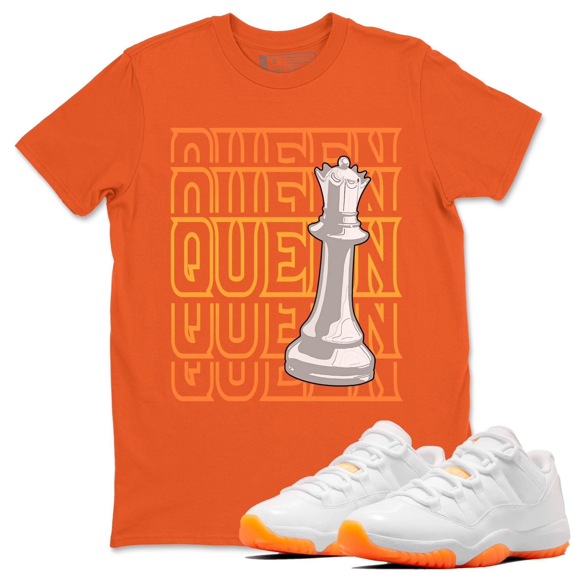 Queen Unisex Tops - Air Jordan 11 Citrus
