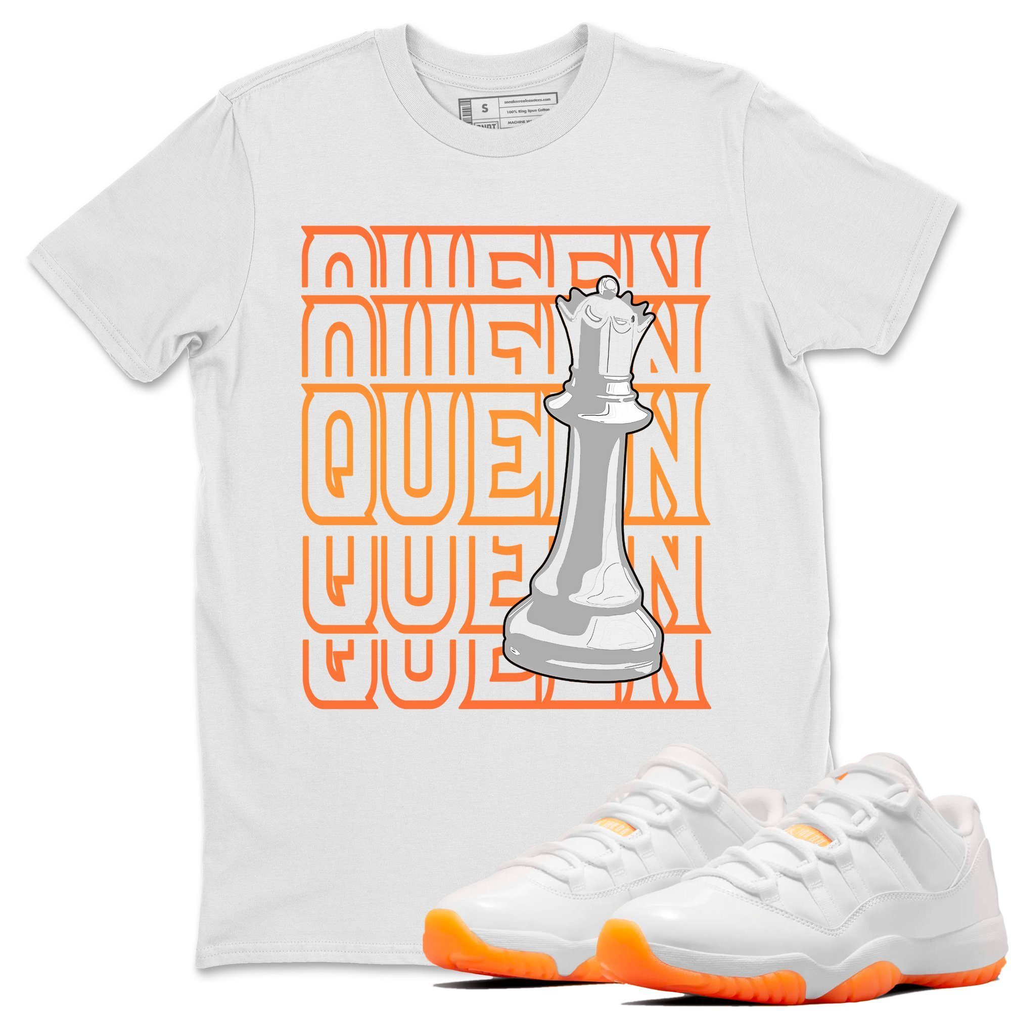 Queen Unisex Tops - Air Jordan 11 Citrus